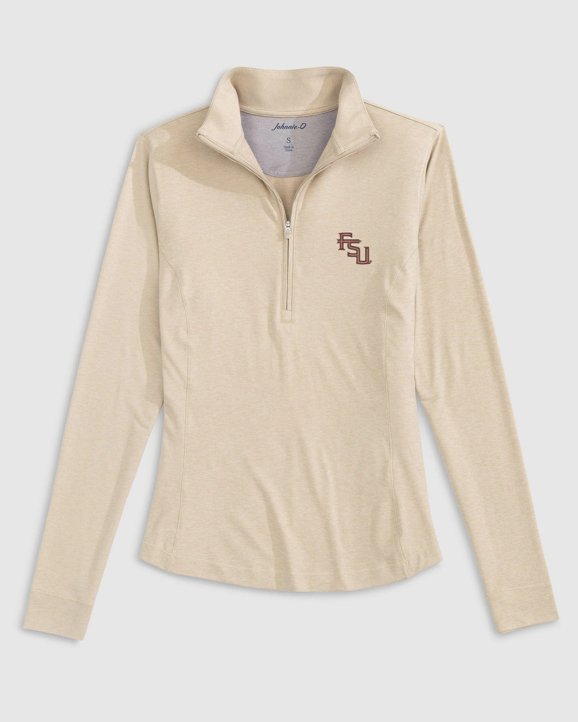 Women's Florida State University Susie Performance 1/4 Zip - Stacked Logo - Image 2