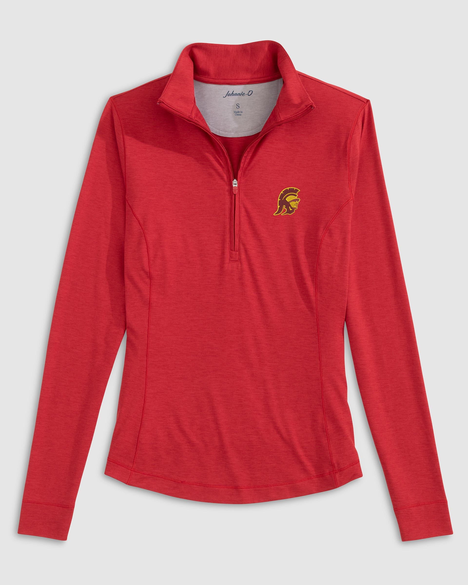 Women's Southern California Susie Performance 1/4 Zip - Trojan Logo - Image 3