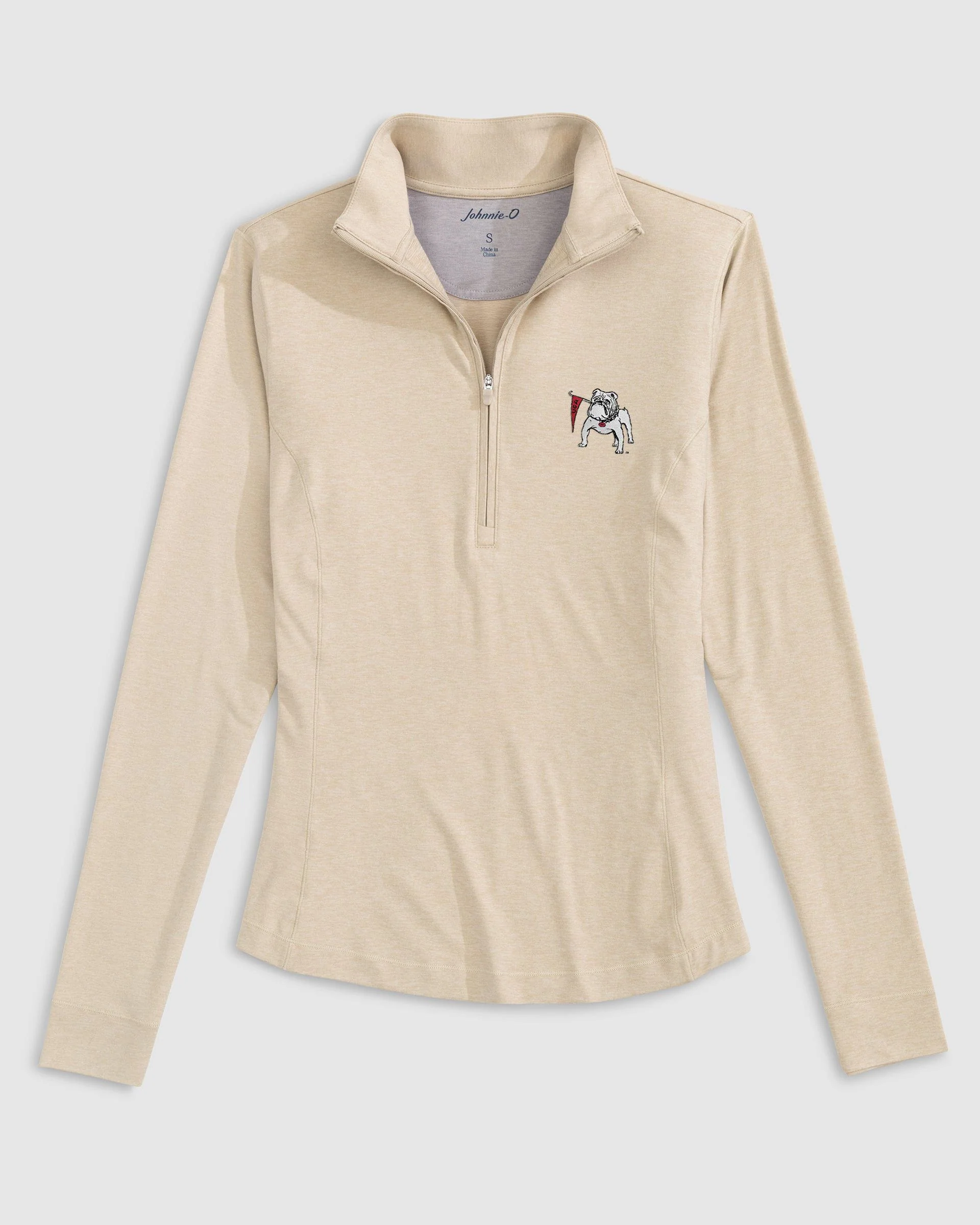 Women's Georgia Susie Performance 1/4 Zip - Vault Logo - Image 3