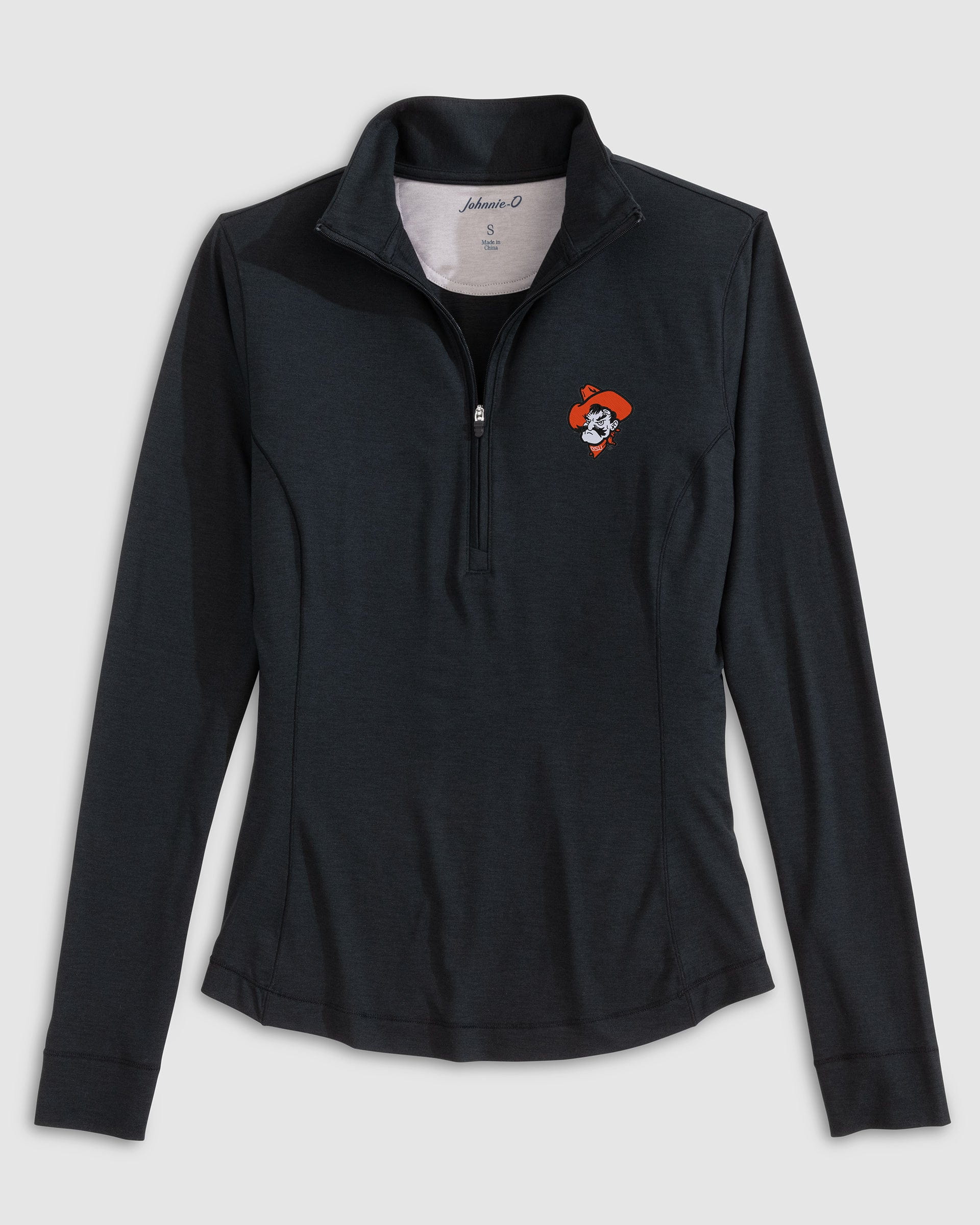 Women's Oklahoma State Susie Performance 1/4 Zip - Pistol Pete Logo - Image 3