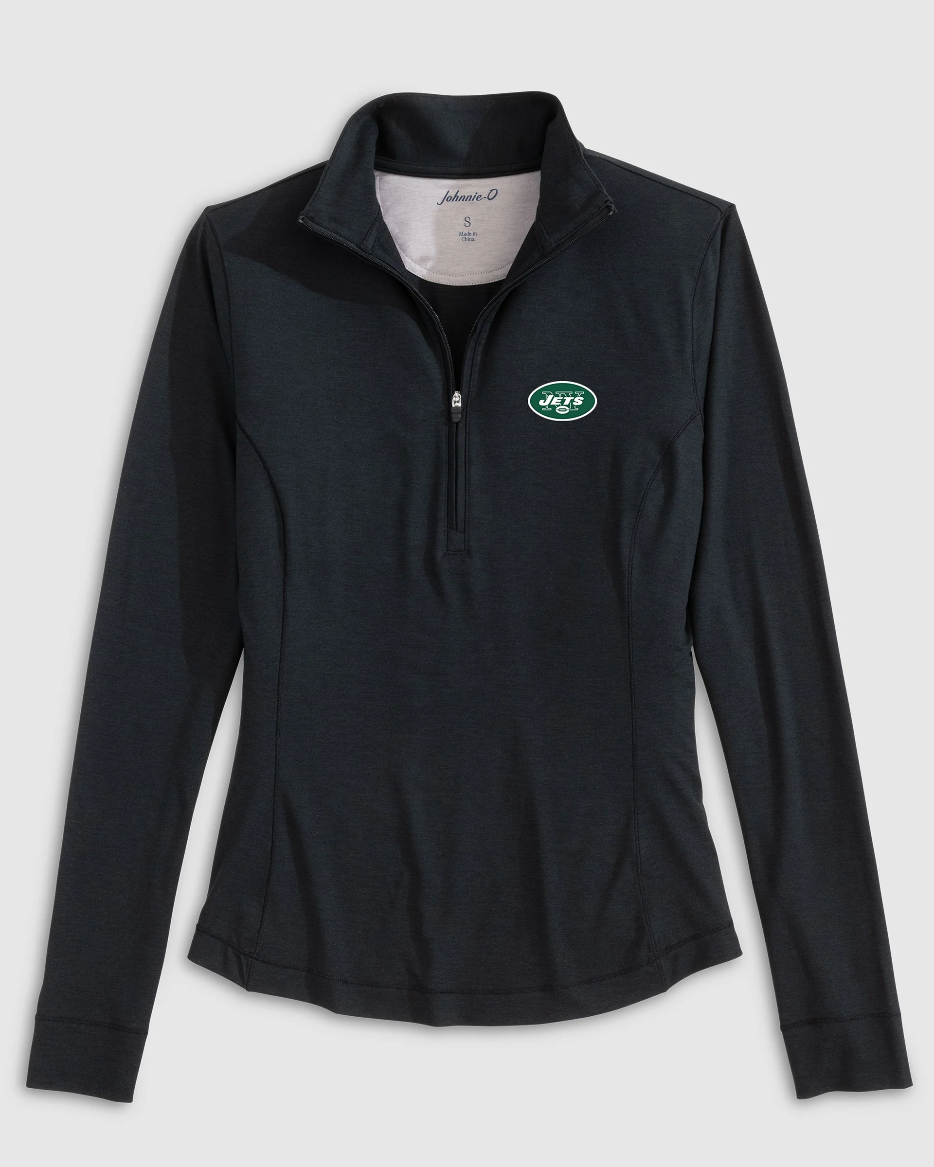 Women's New York Jets Susie Performance 1/4 Zip - Classic Logo
