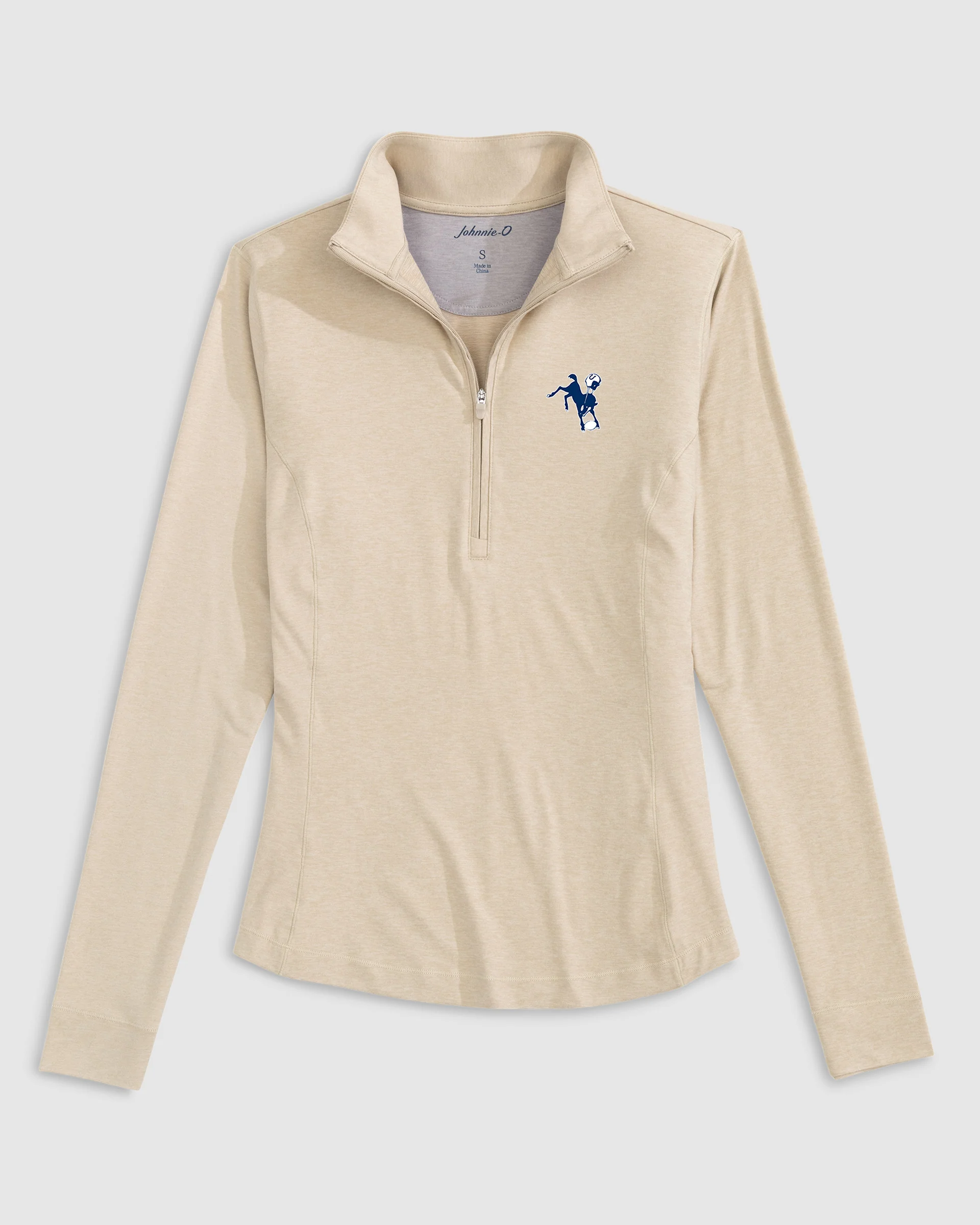 Women's Indianapolis Colts Susie Performance 1/4 Zip - Classic Logo - Image 2