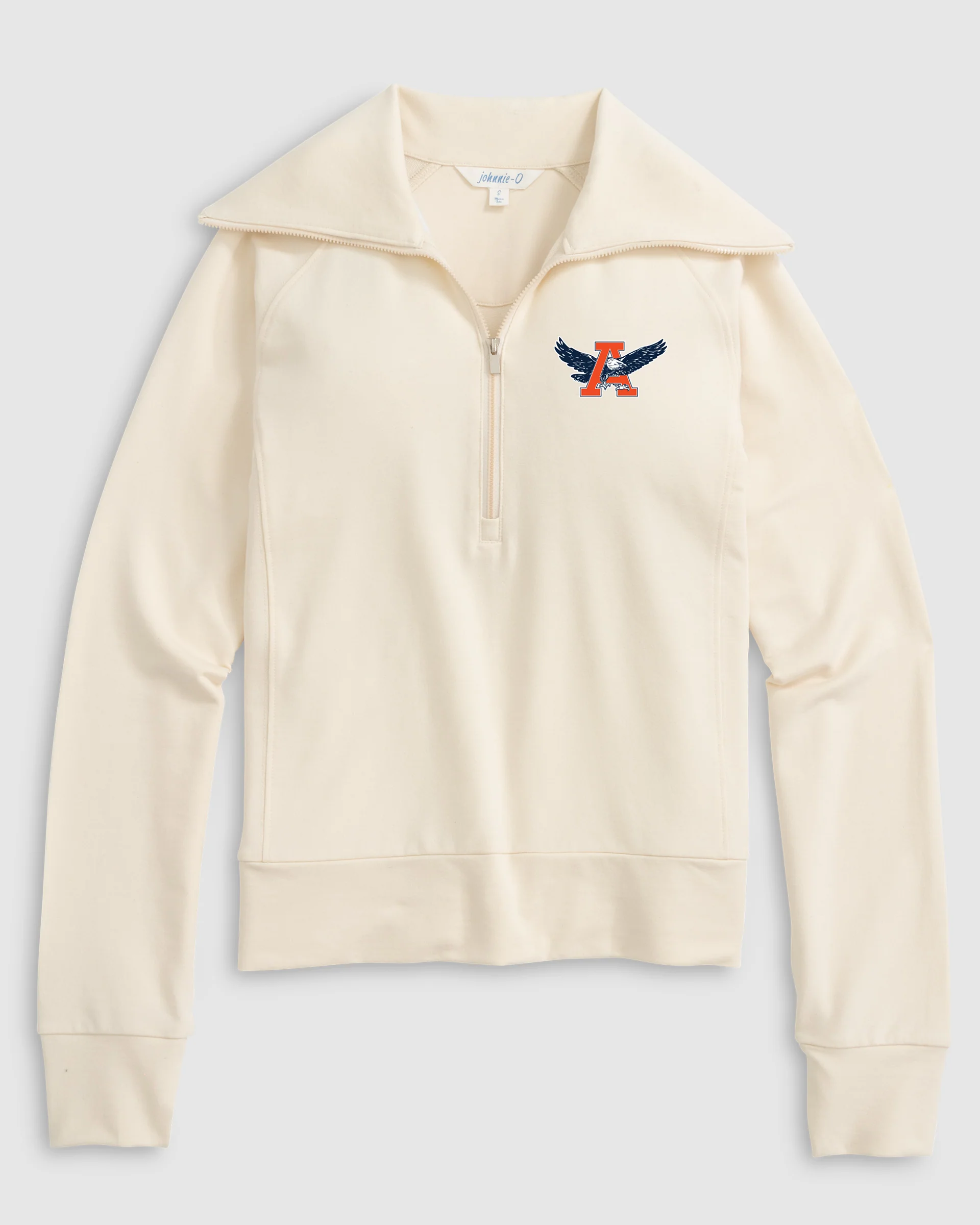 Women's Auburn University Eliza 1/2 Zip - War Eagle Logo - Image 2