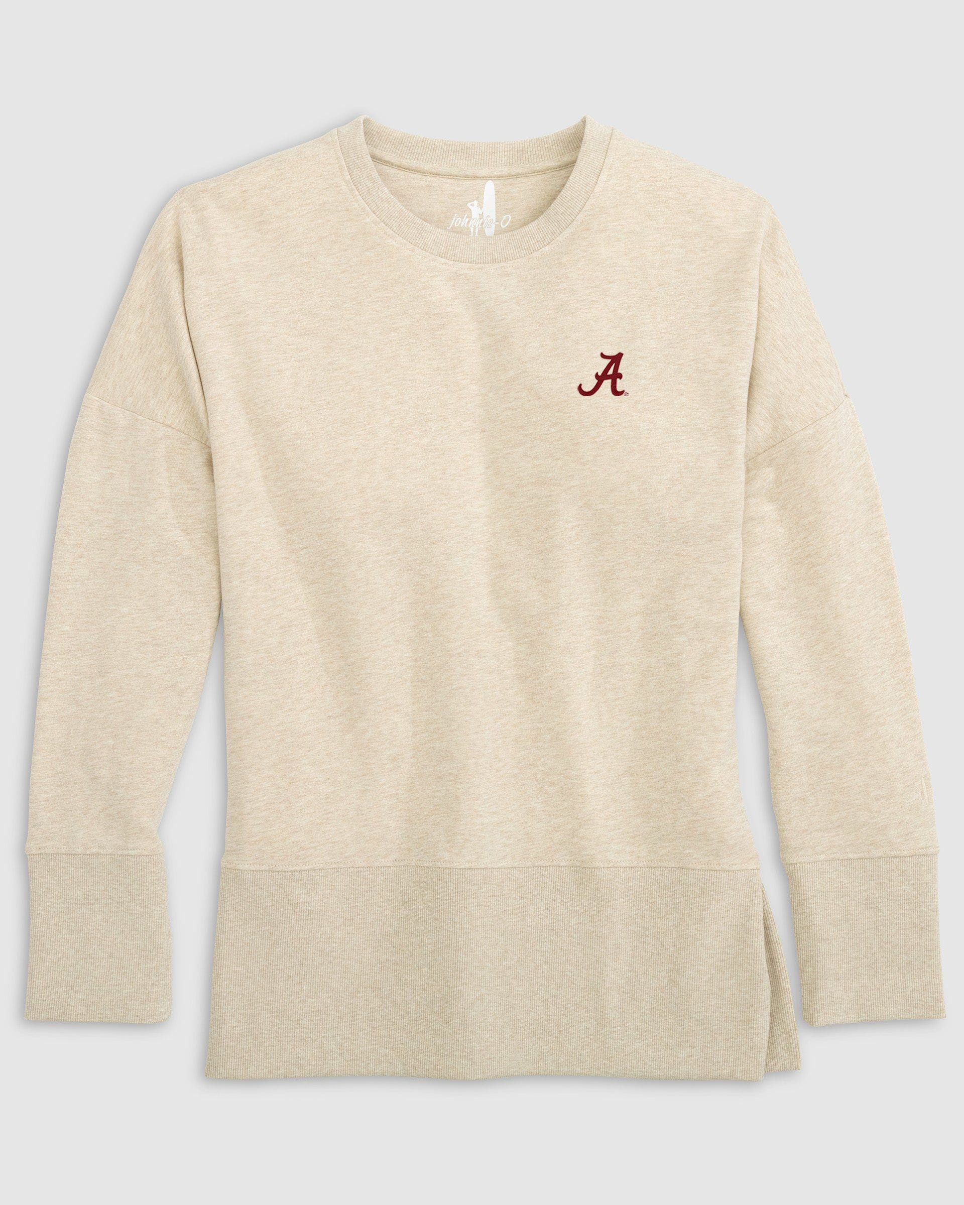 Women's University of Alabama Brittany Crewneck Sweatshirt - Standard Logo - Image 3