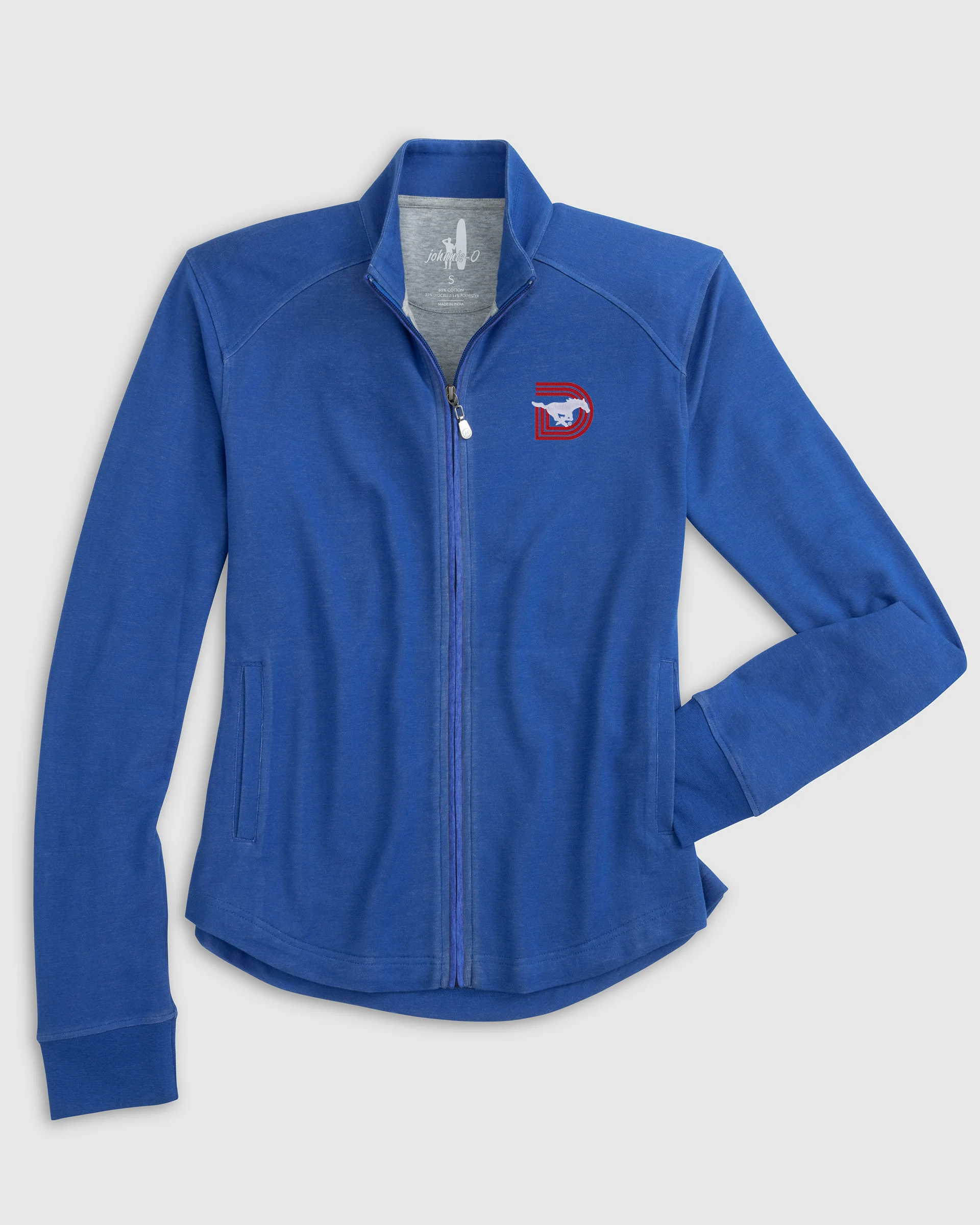 Women's Southern Methodist Tomi Full Zip Jacket - Triple D Logo - Image 4