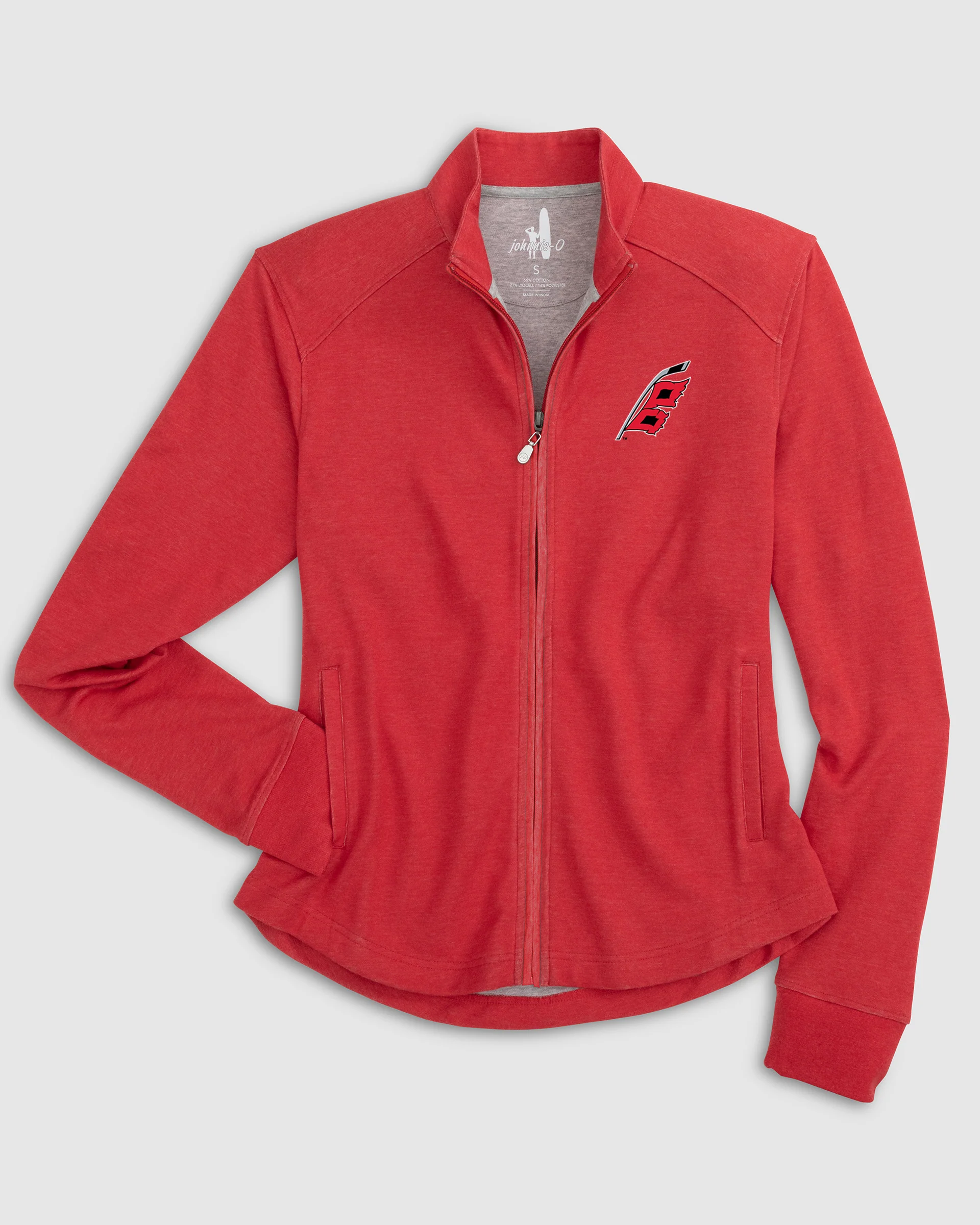 Women's Carolina Hurricanes Tomi Full Zip Jacket - Flag Logo - Image 4