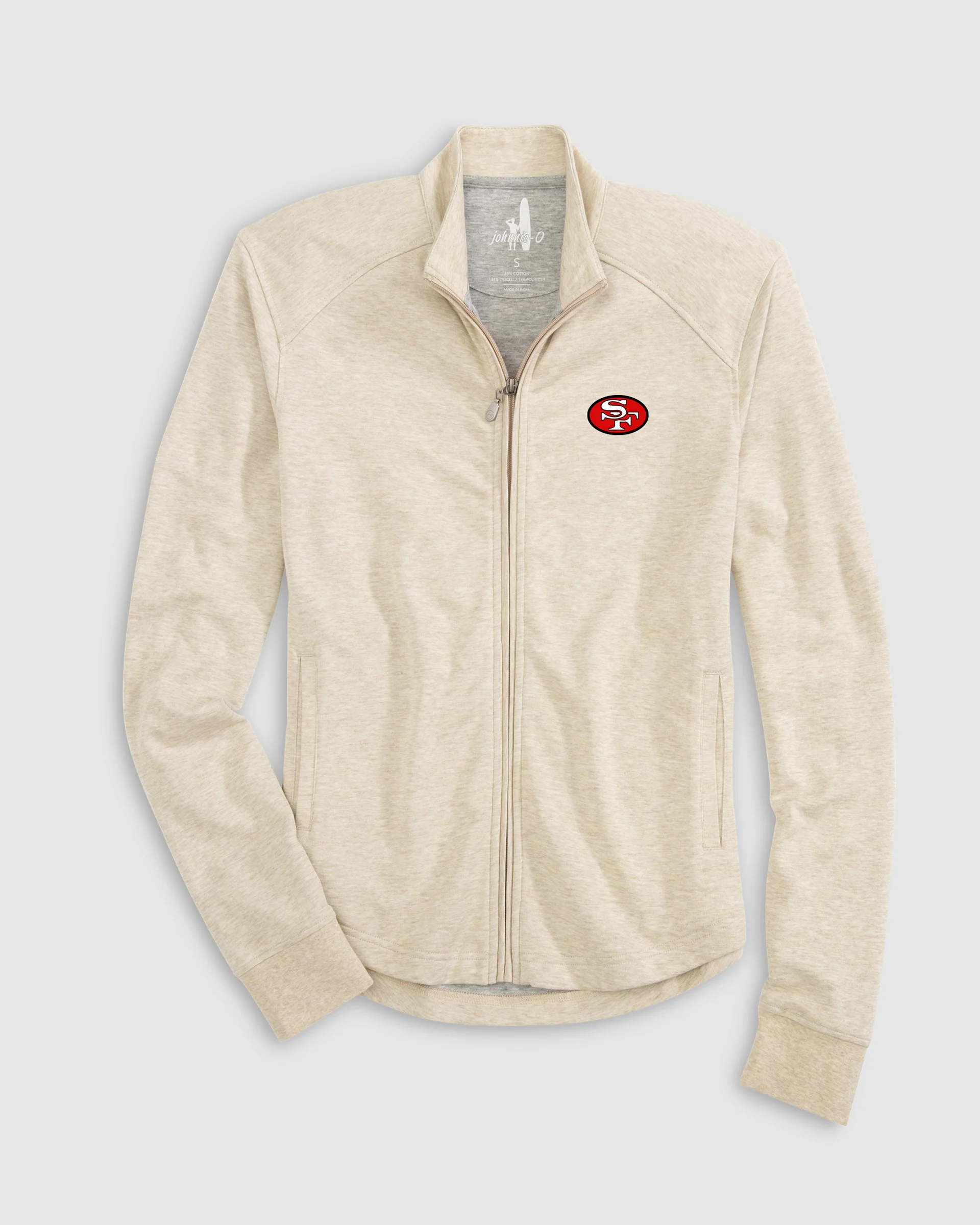 Women's San Francisco 49ers Tomi Full Zip Jacket - Classic Logo - Image 3