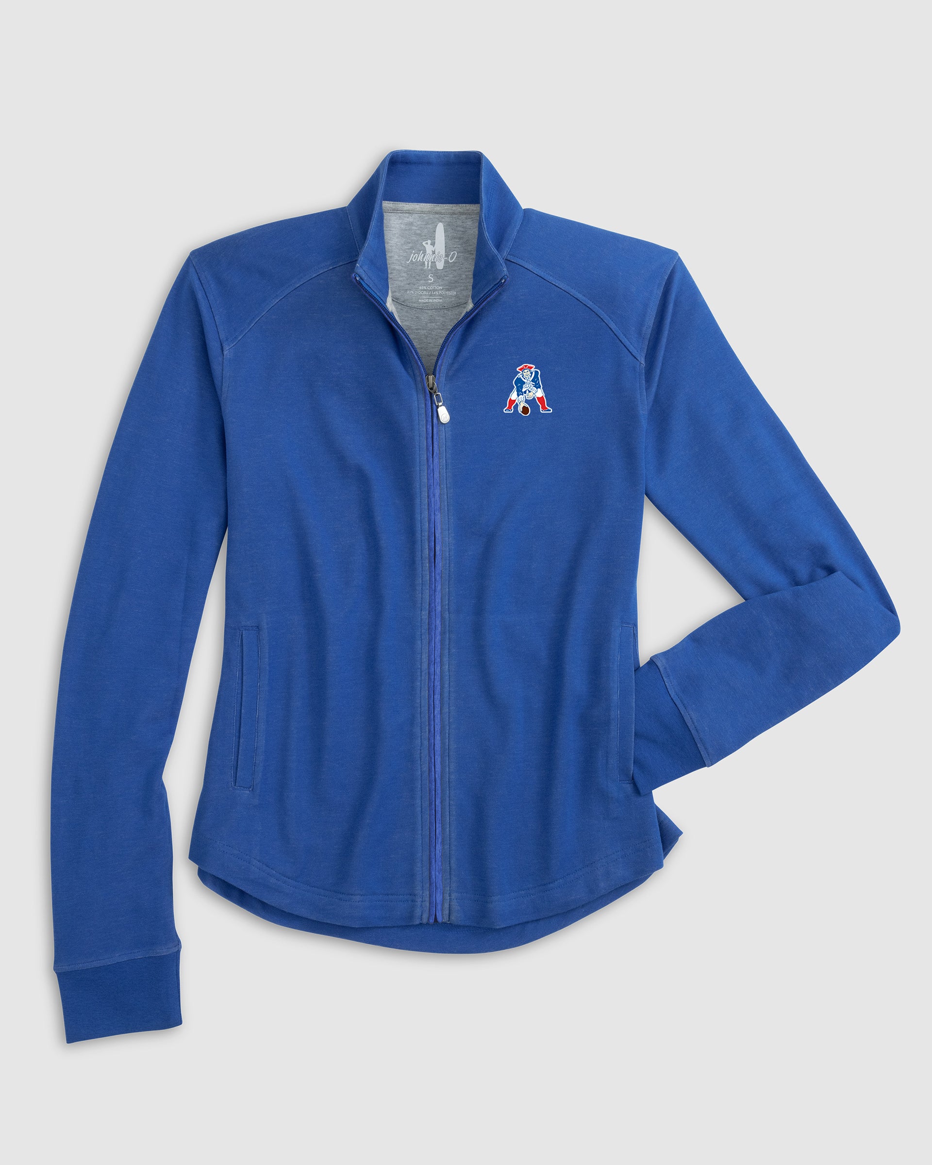 Women's New England Patriots Tomi Full Zip Jacket - Classic Logo