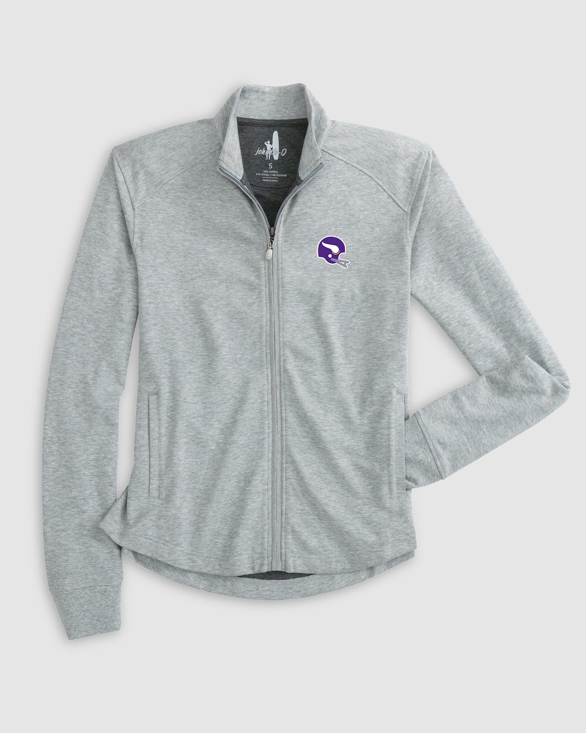 Women's Minnesota Vikings Tomi Full Zip Jacket - Classic Logo - Image 2