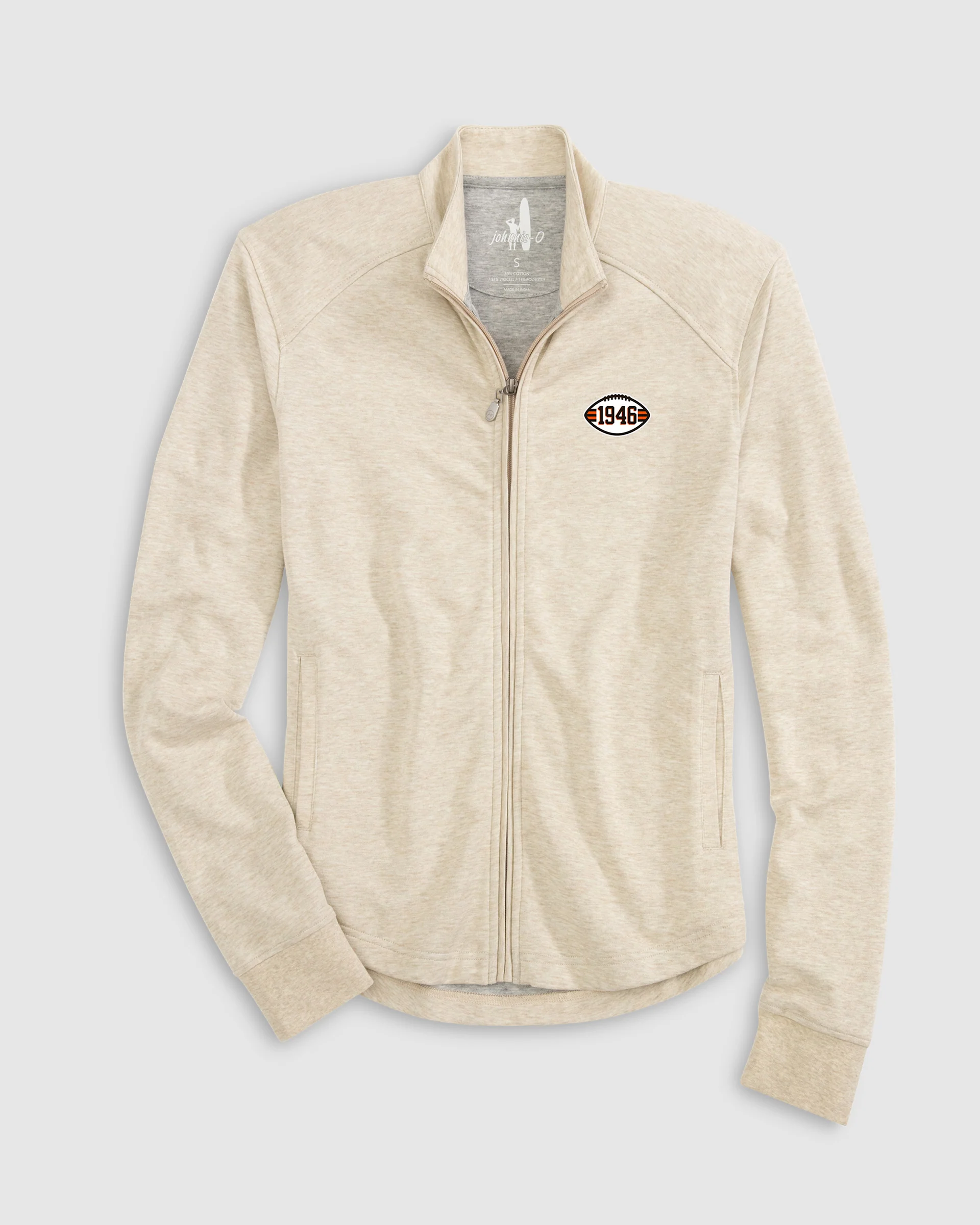 Women's Cleveland Browns Tomi Full Zip Jacket - Classic 1946 Logo - Image 2