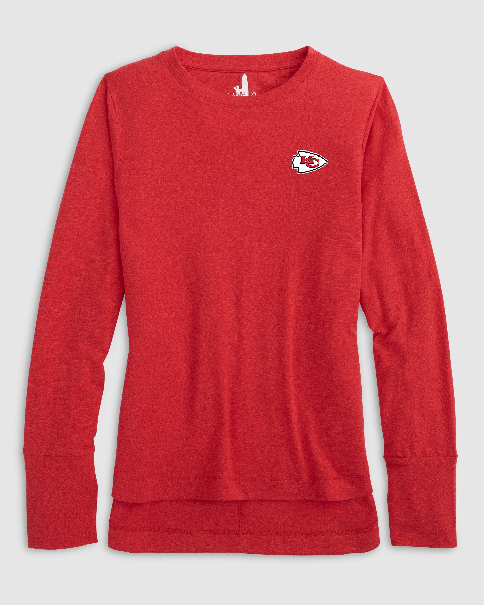 Women's Kansas City Chiefs Valerie Long Sleeve Tee