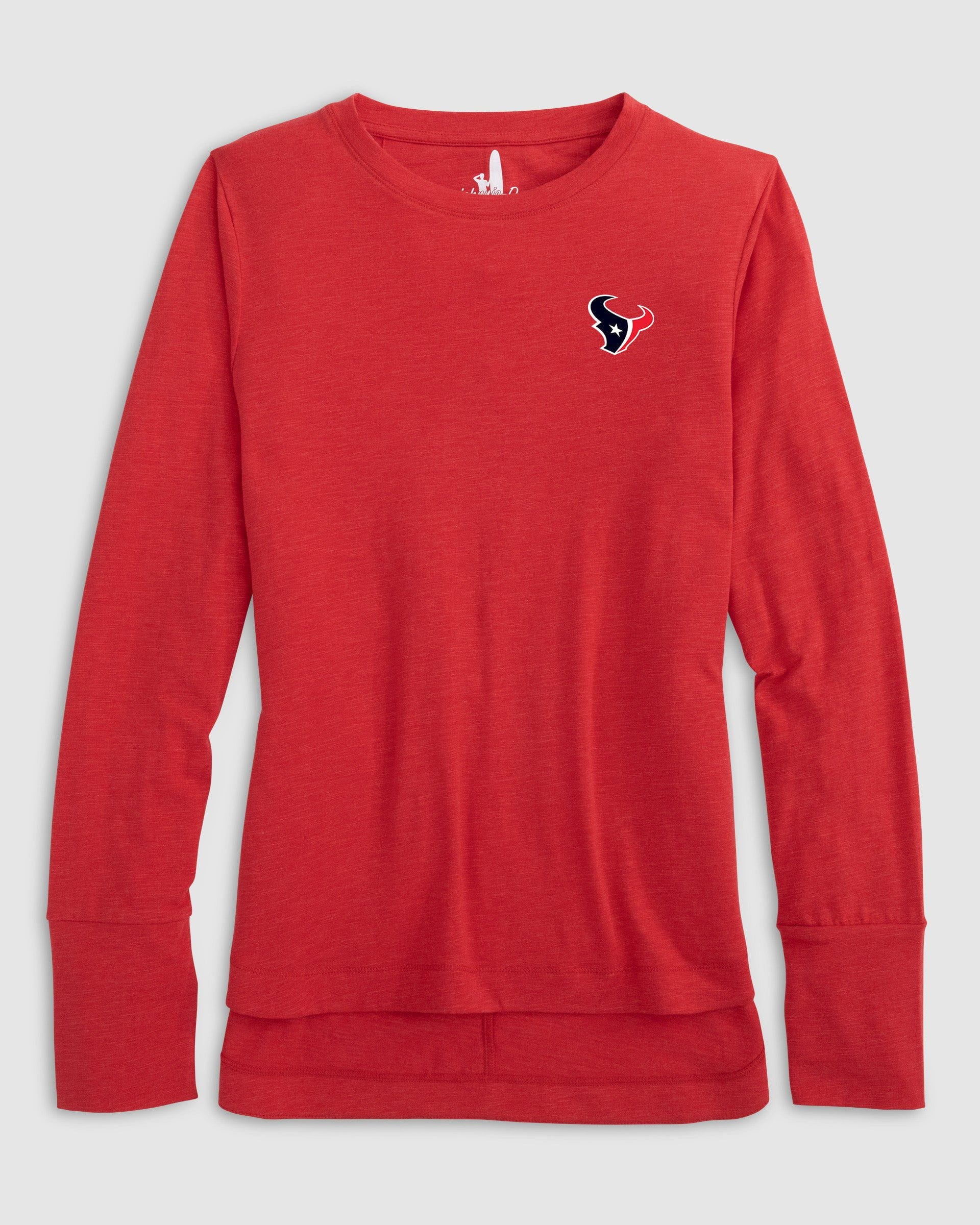 Women's Houston Texans Valerie Long Sleeve Tee