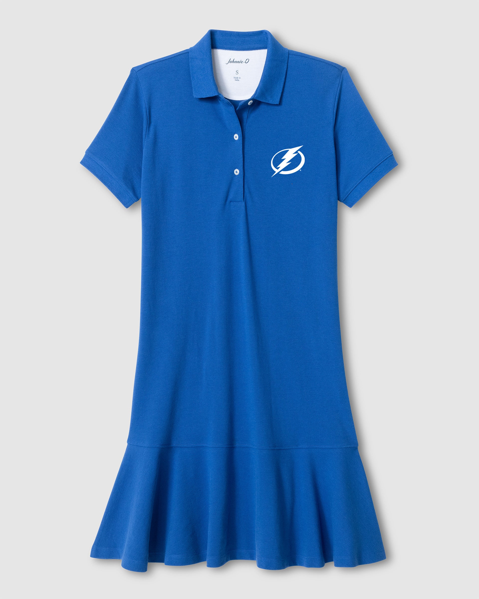 Women's Tampa Bay Lightning Janie Pique Mini Polo Dress