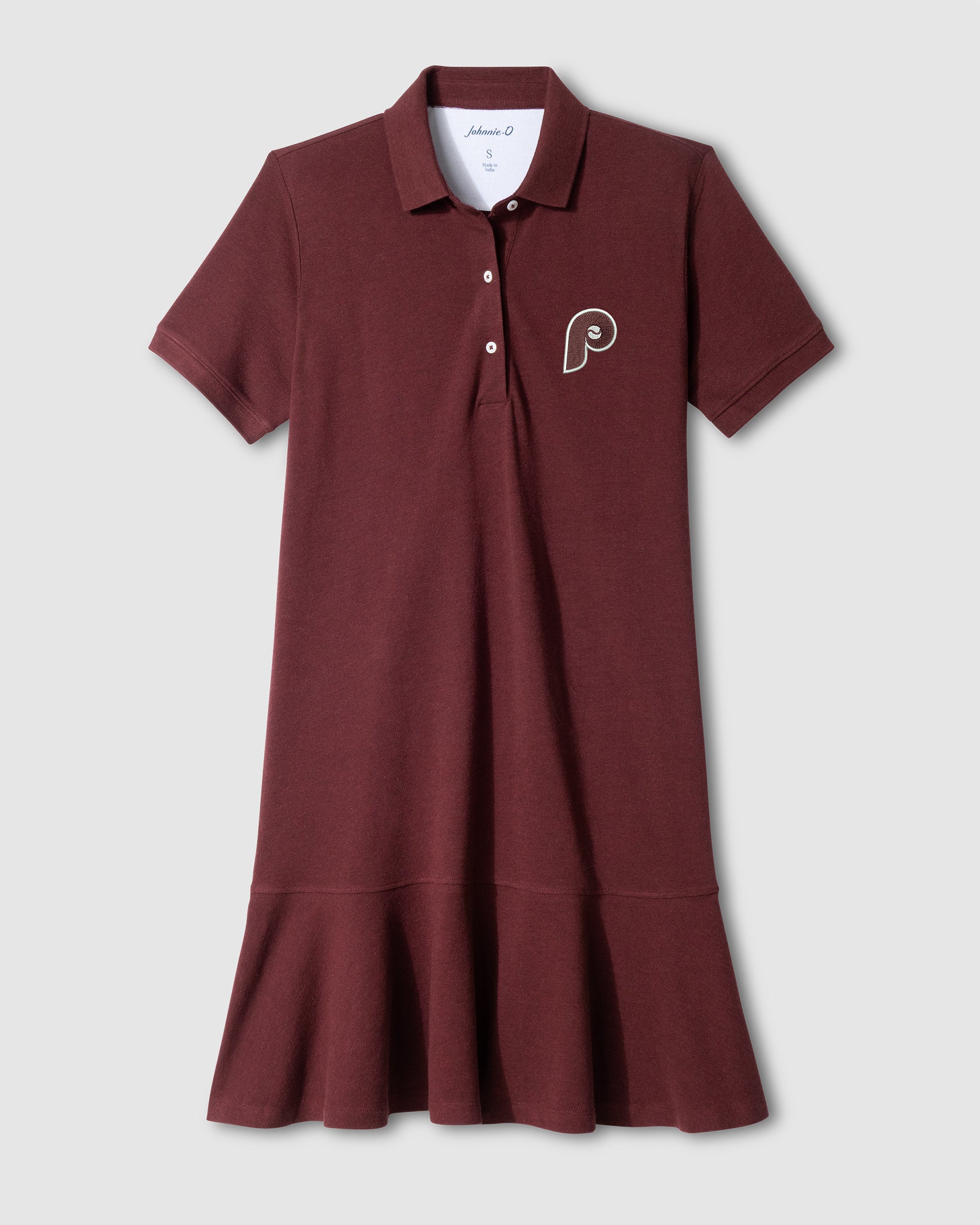 Women's Philiadelphia Phillies Janie Pique Dress - Cooperstown Logo