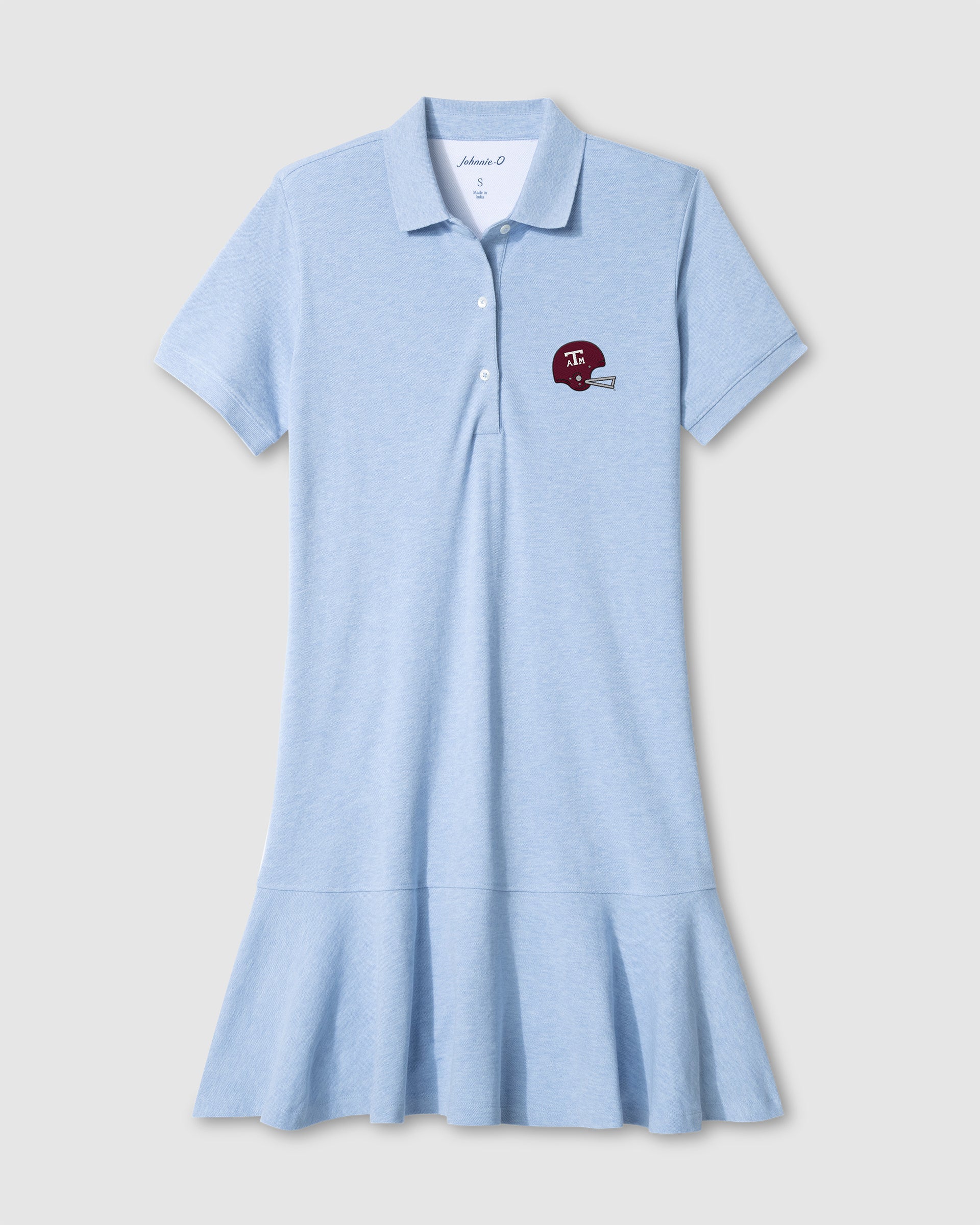Women's Texas A&M Janie Pique Dress - Helmet Logo - Image 2