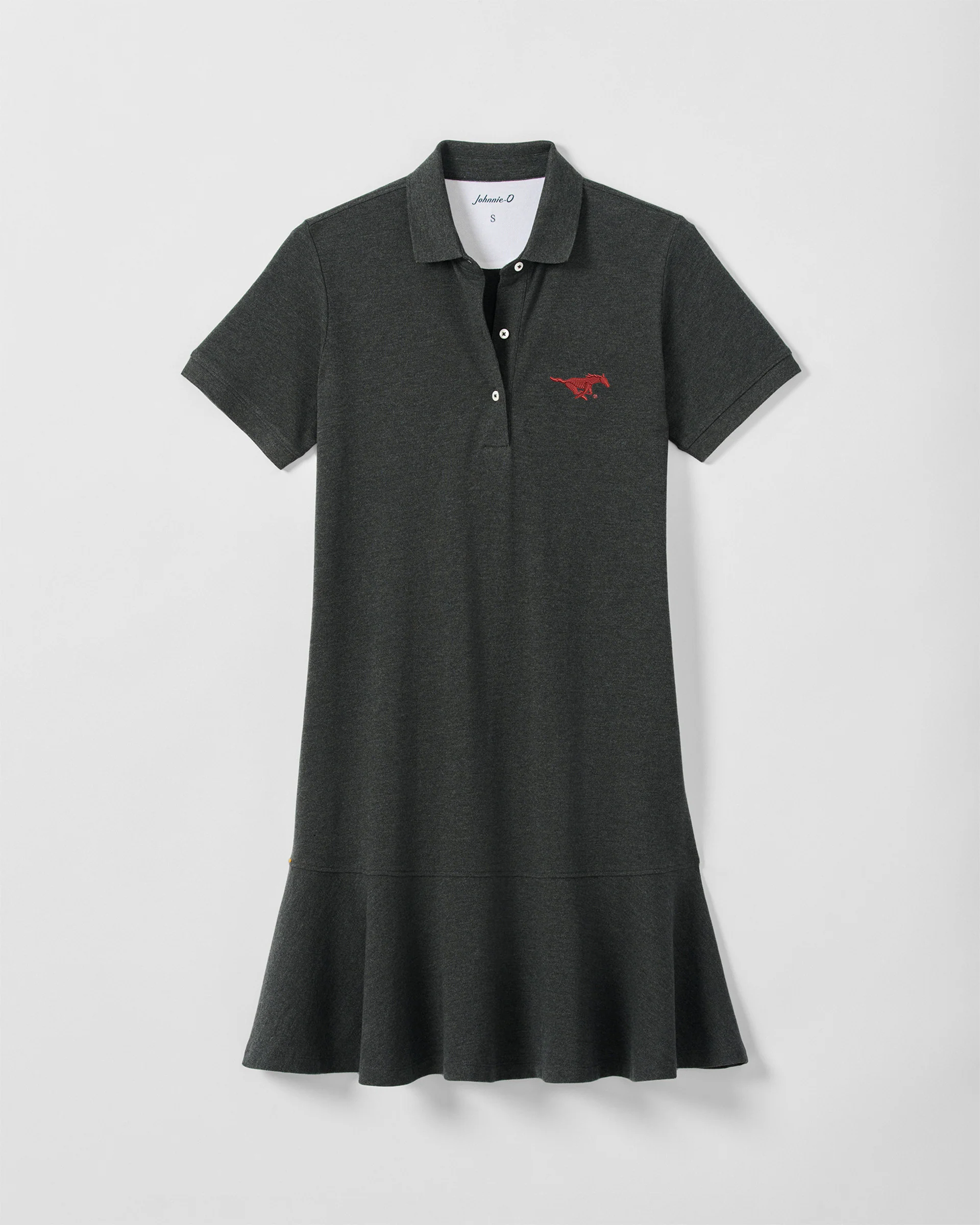 Women's Southern Methodist University Janie Pique Dress - Image 3