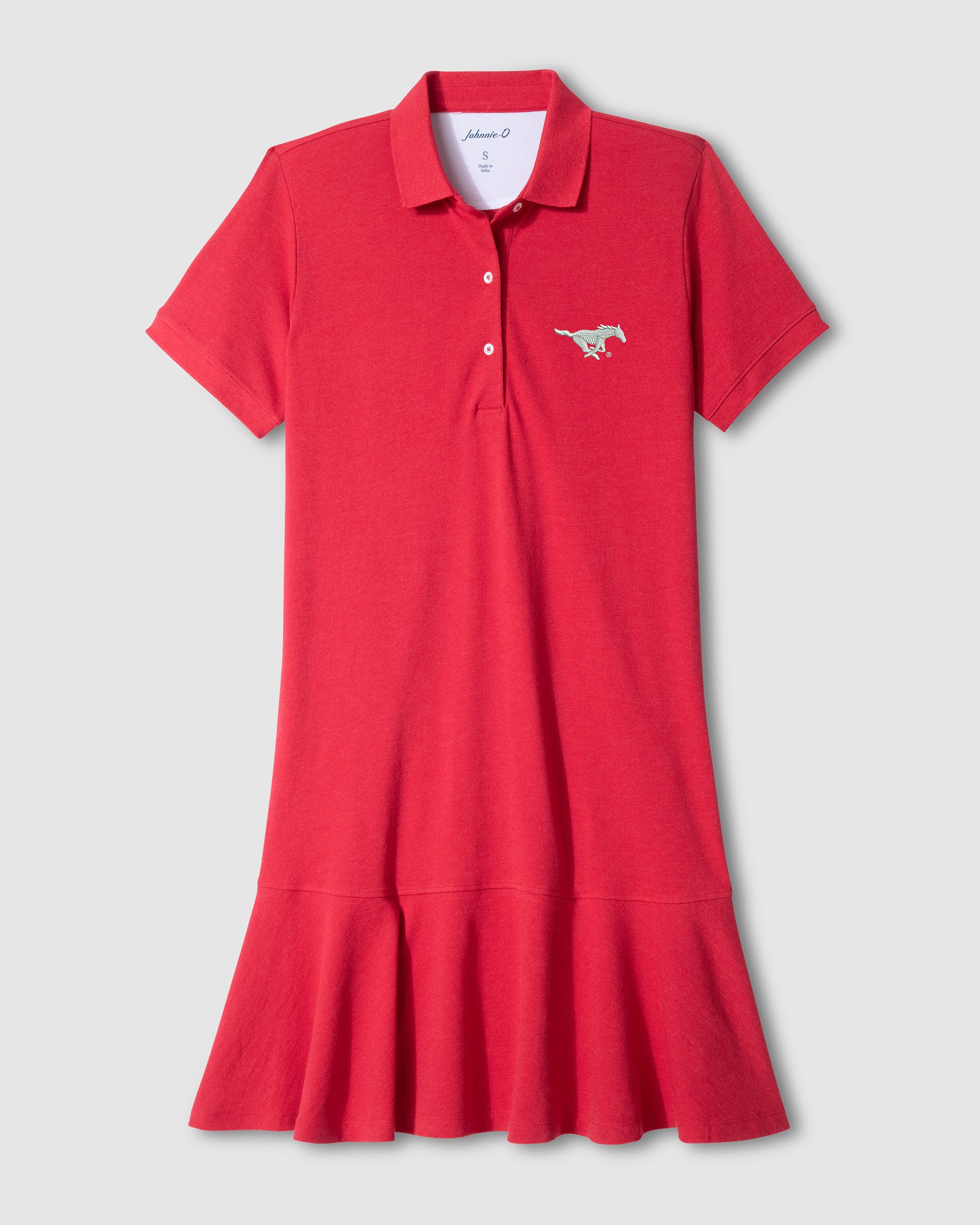 Women's Southern Methodist University Janie Pique Dress - Image 4