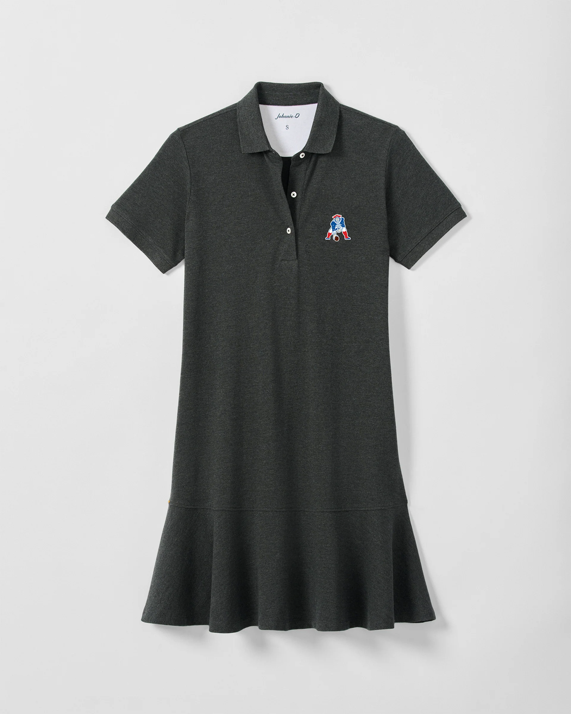 Women's New England Patriots  Janie Pique Dress - Classic Logo