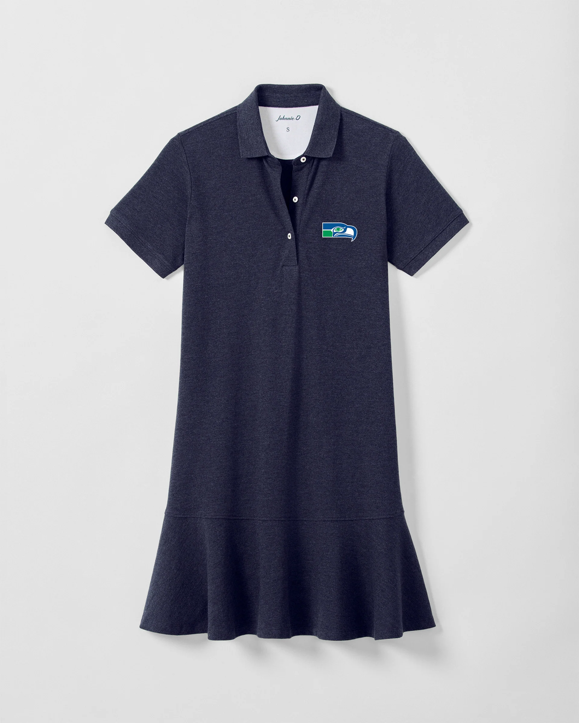 Women's Seattleseahawks Janie Pique Dress - Classic Logo