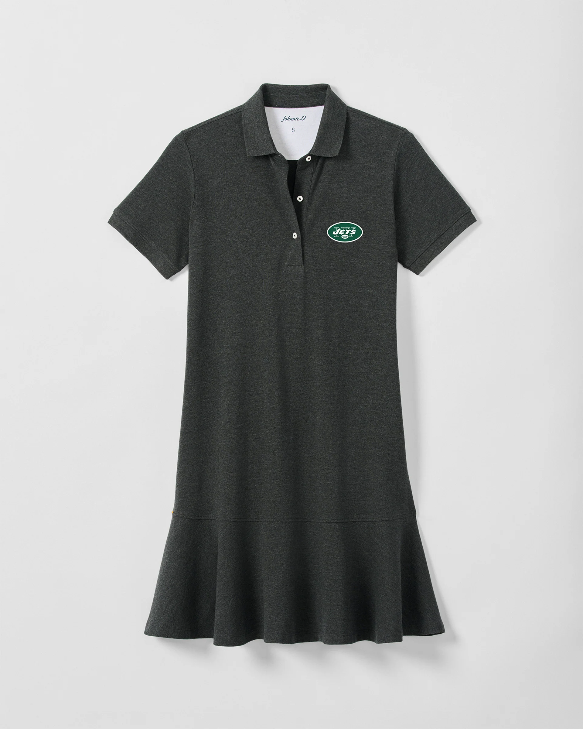 Women's New York Jets Janie Pique Dress - Classic Logo