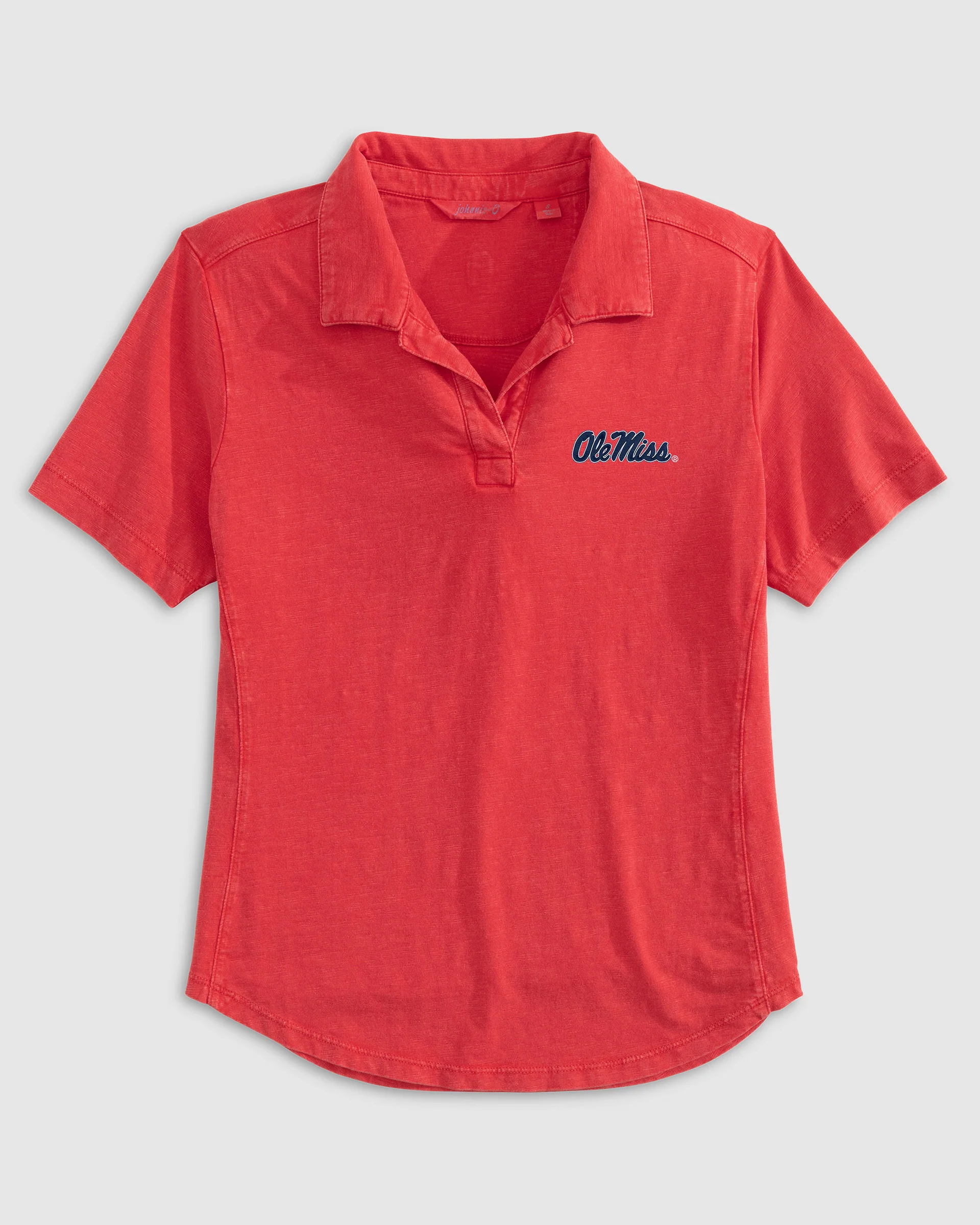 Women's Ole Miss Coastal Wash Polo - Image 5