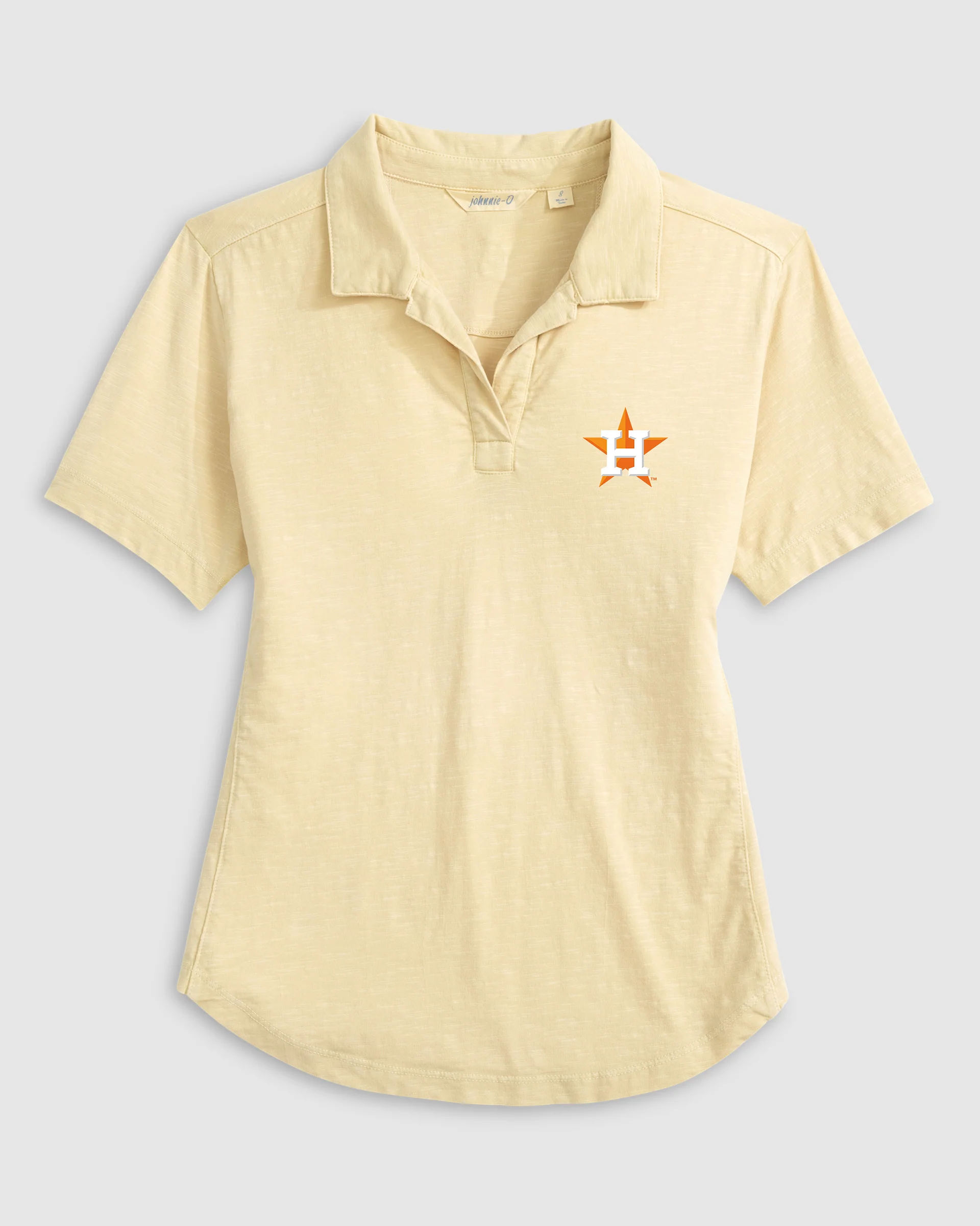 Women's Houston Astros Coastal Wash Polo - Image 2