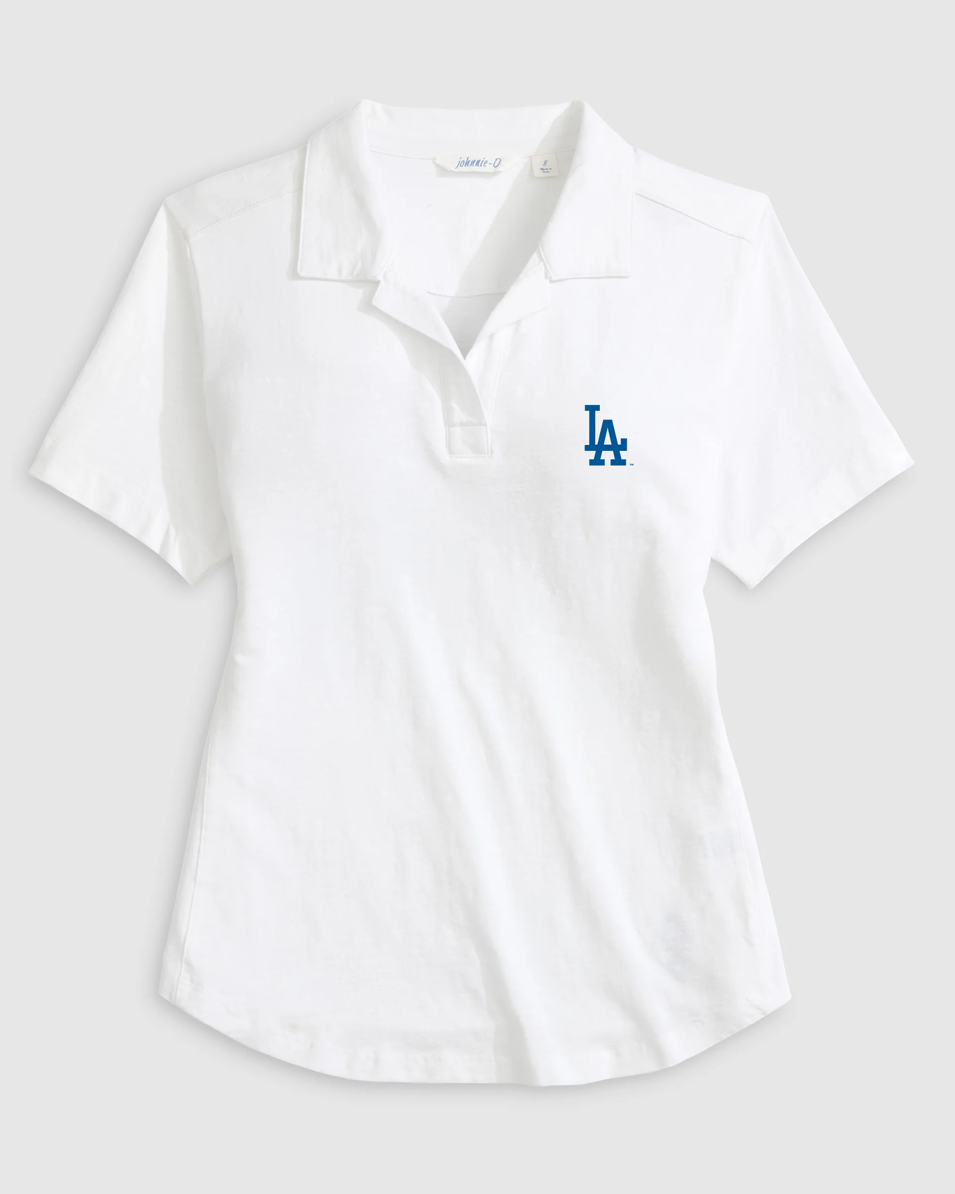 Women's Los Angeles Dodgers Coastal Wash Polo - Image 3