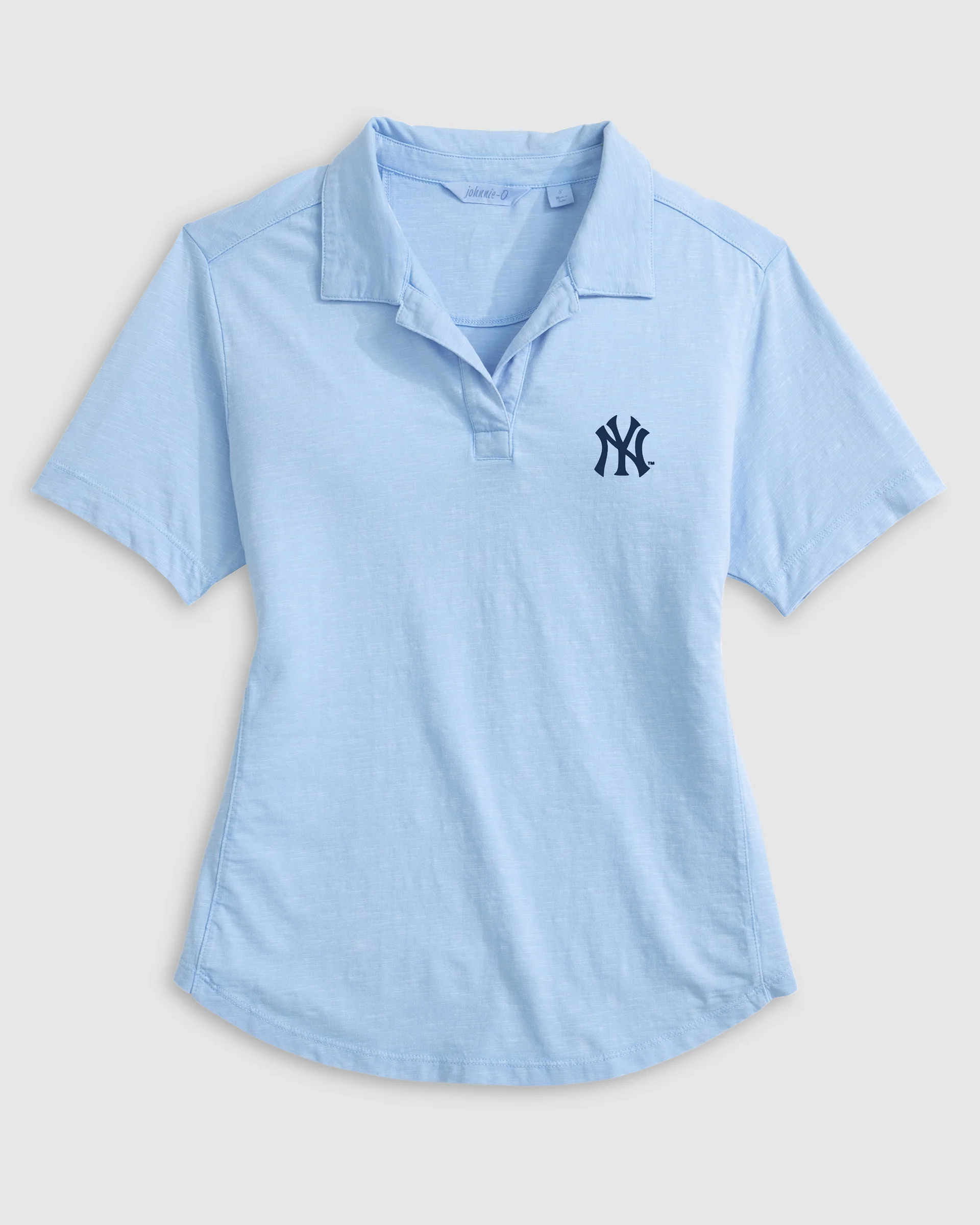 Women's New York Yankees Coastal Wash Polo - Image 4