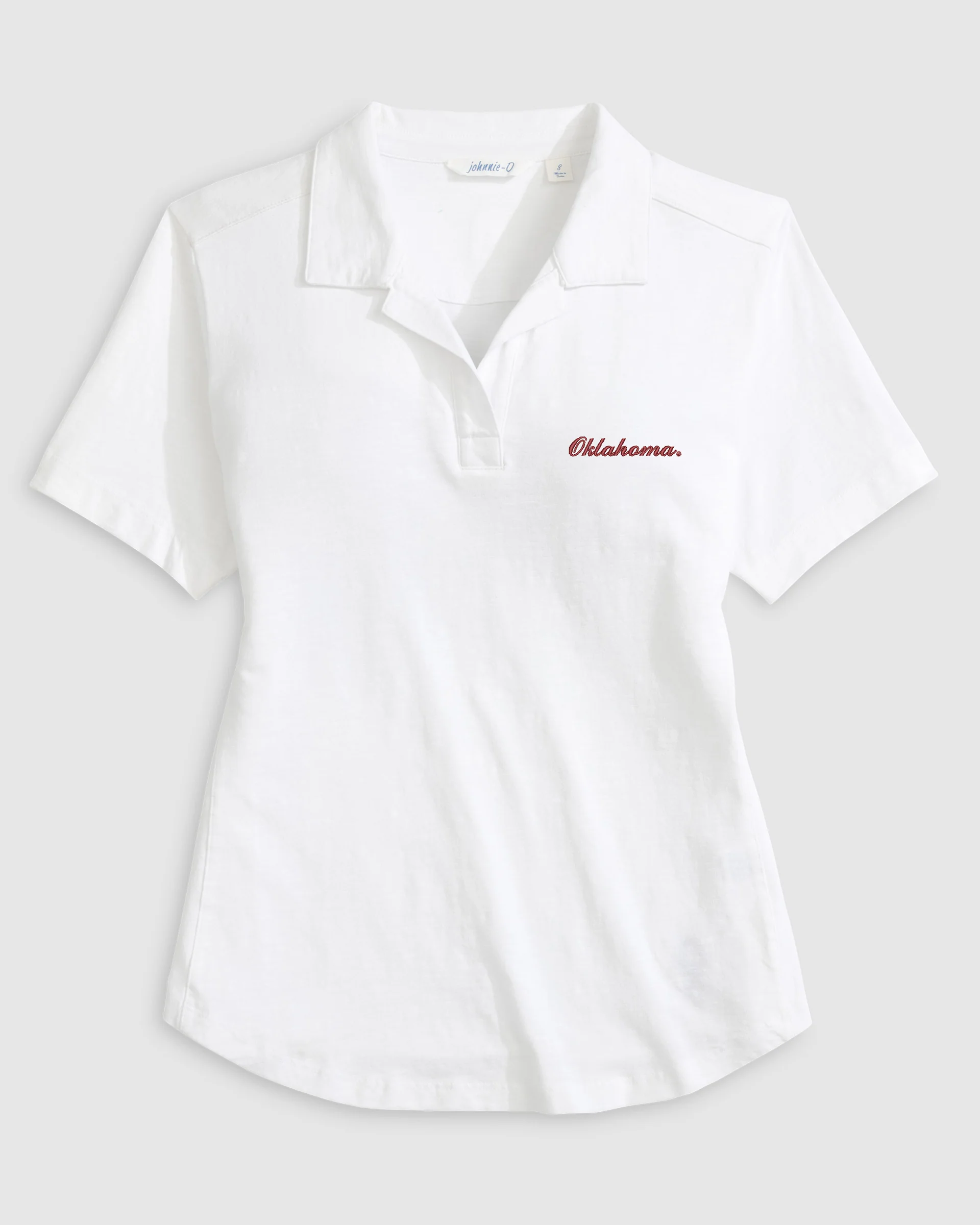Women's University of Oklahoma Coastal Wash Polo - Script Logo - Image 4