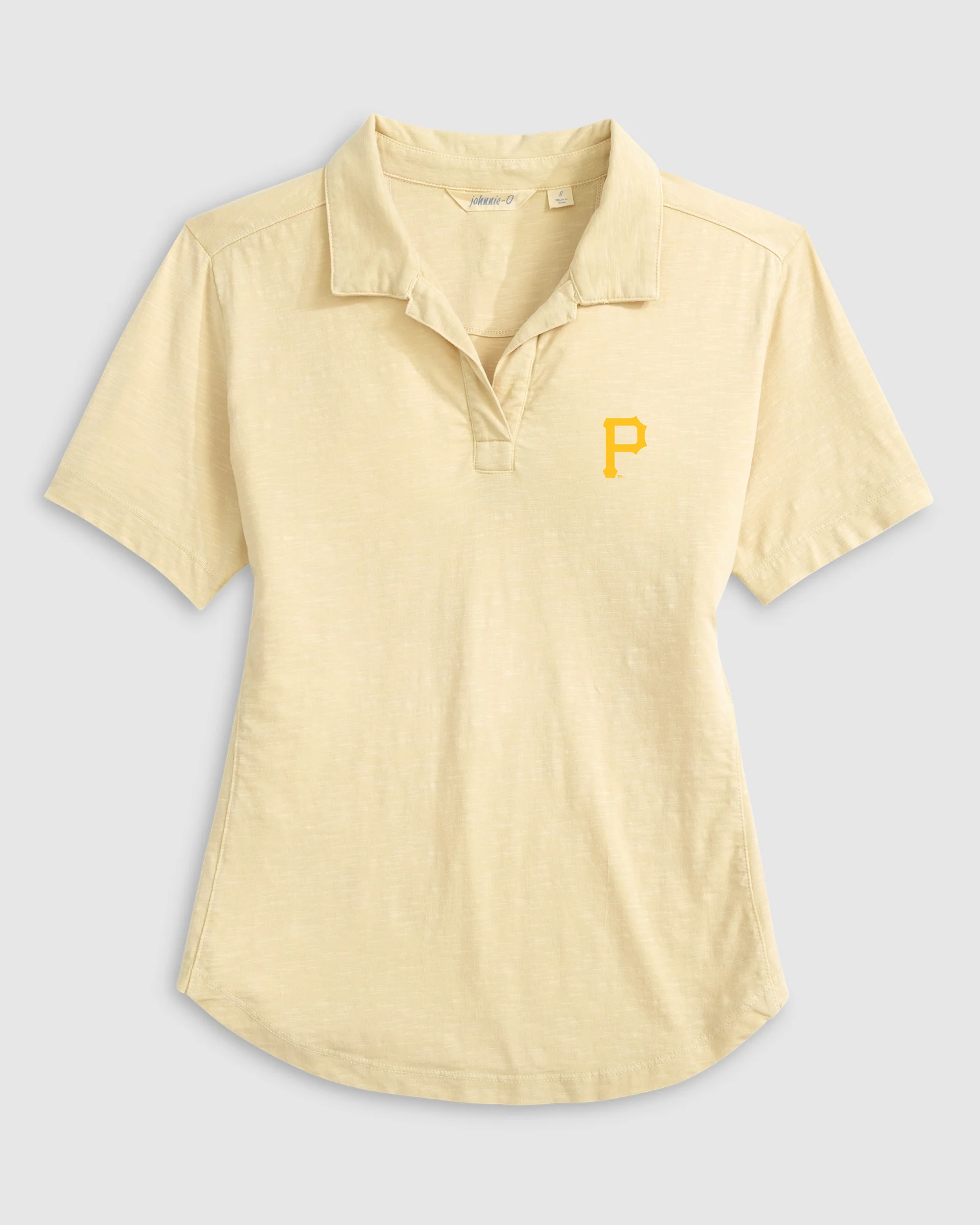 Women's Pittsburgh Pirates Coastal Wash Polo - Image 2