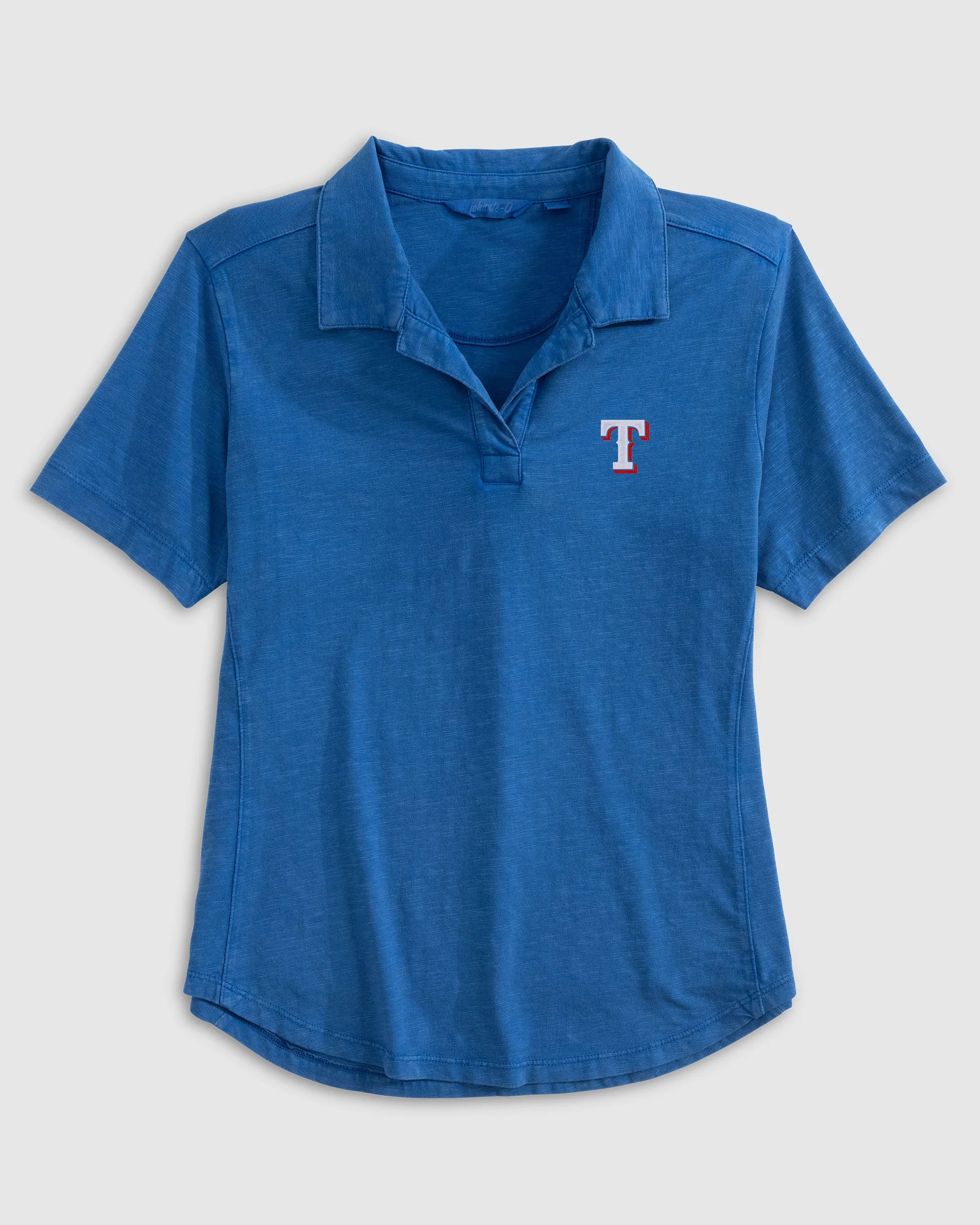 Women's Texas Rangers Coastal Wash Polo - Image 6