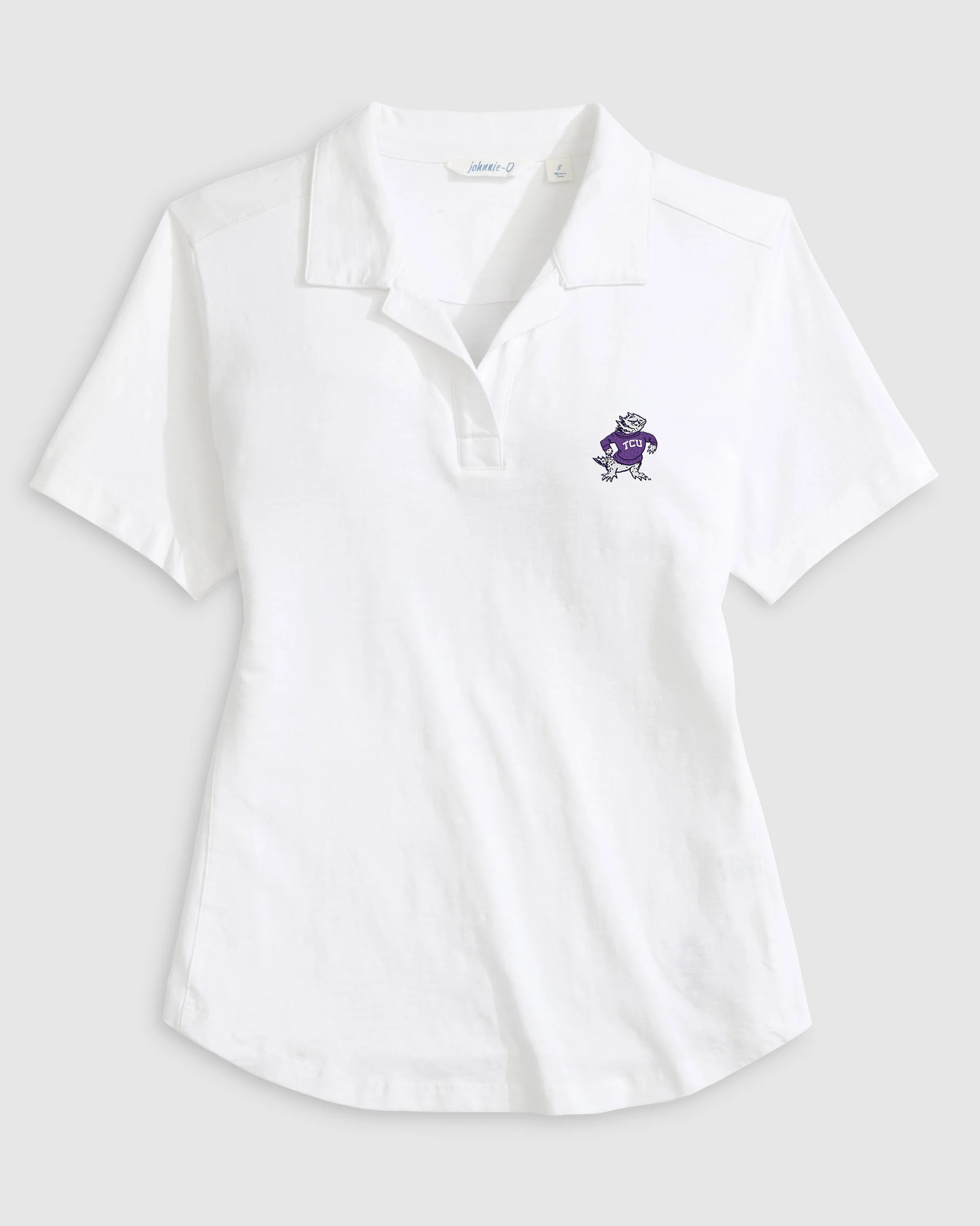 Women's Texas Christian University Coastal Wash Polo - Vault Logo - Image 4