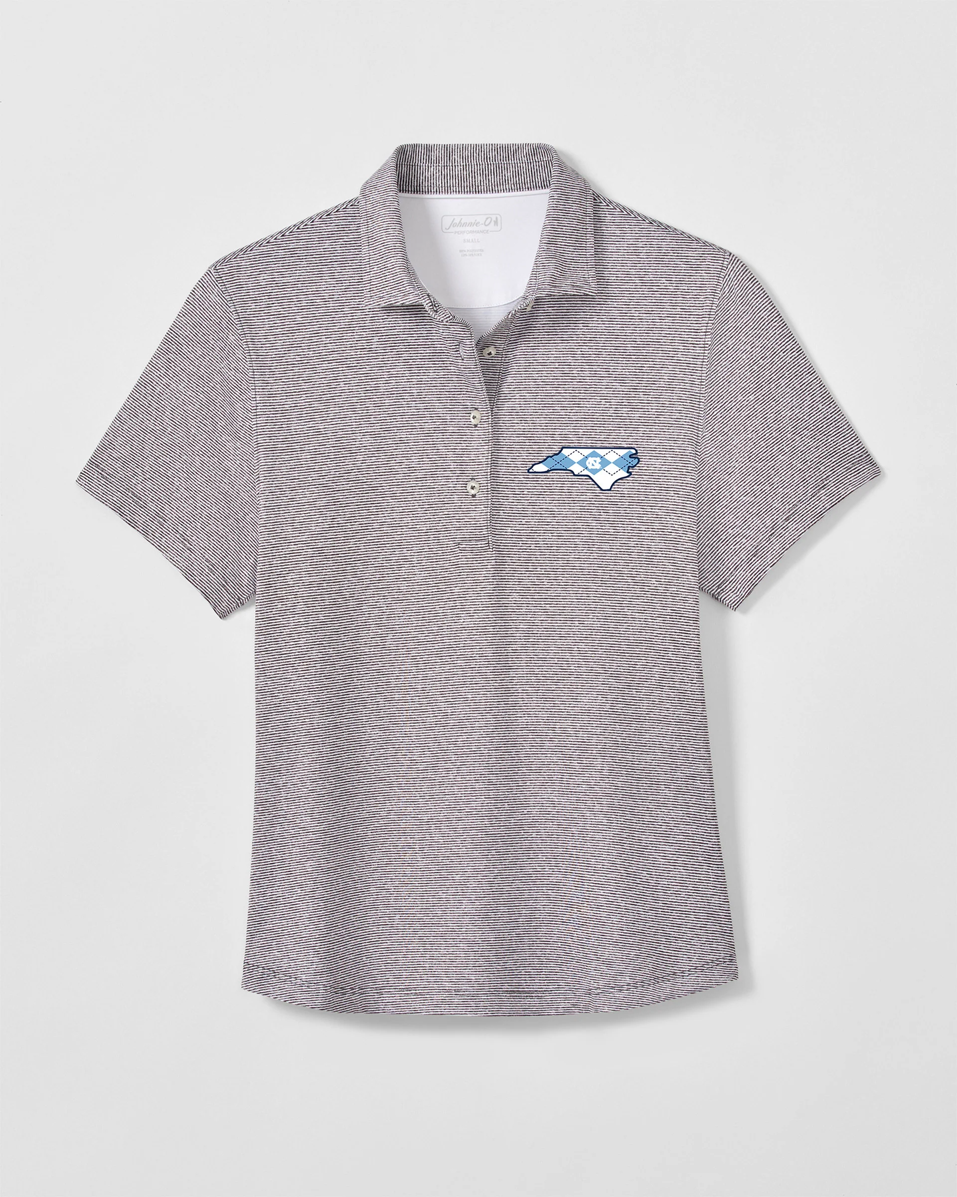 Women's University of North Carolina Maxine Featherweight Performance Polo - Argyle Logo