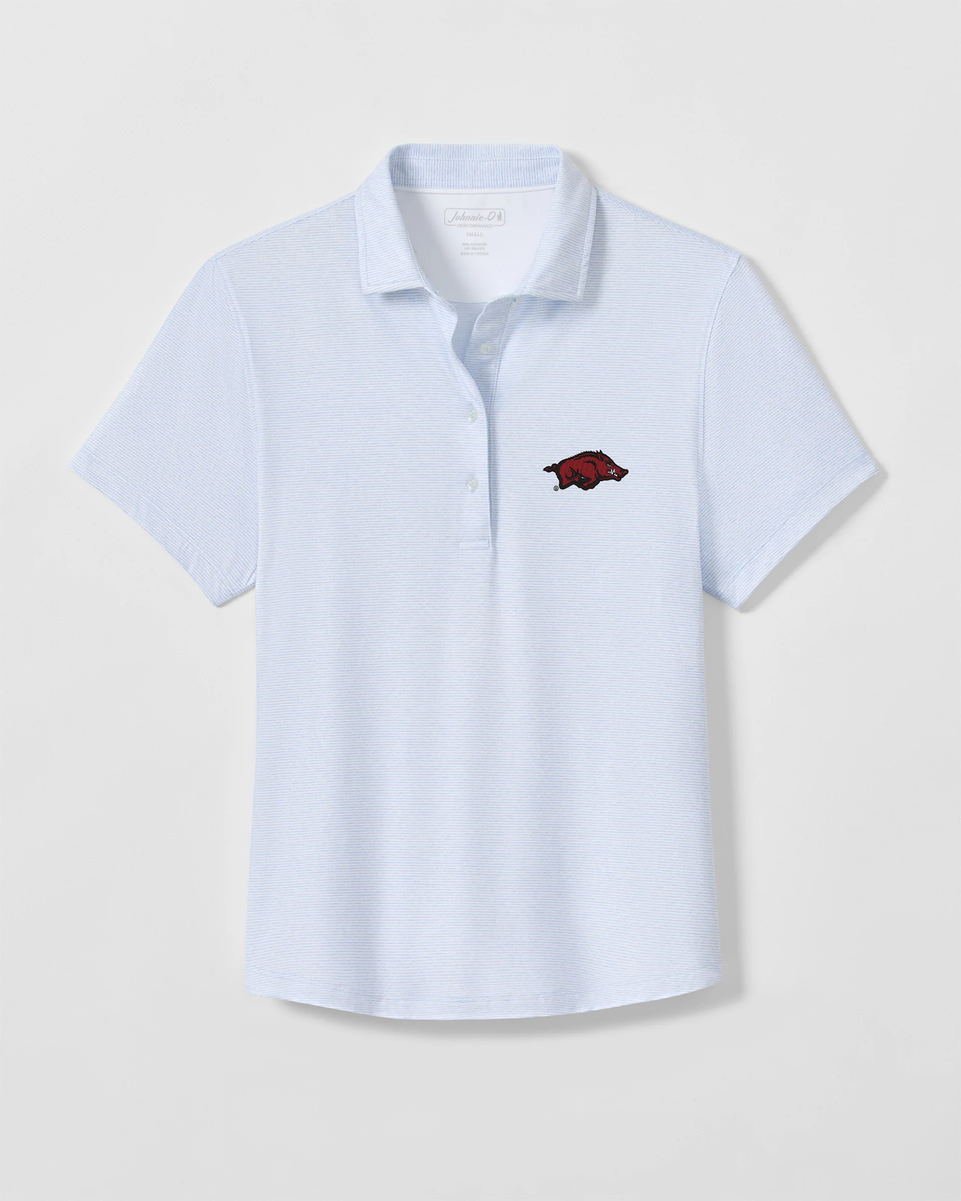 Women's University of Arkansas Maxine Featherweight Performance Polo - Image 3