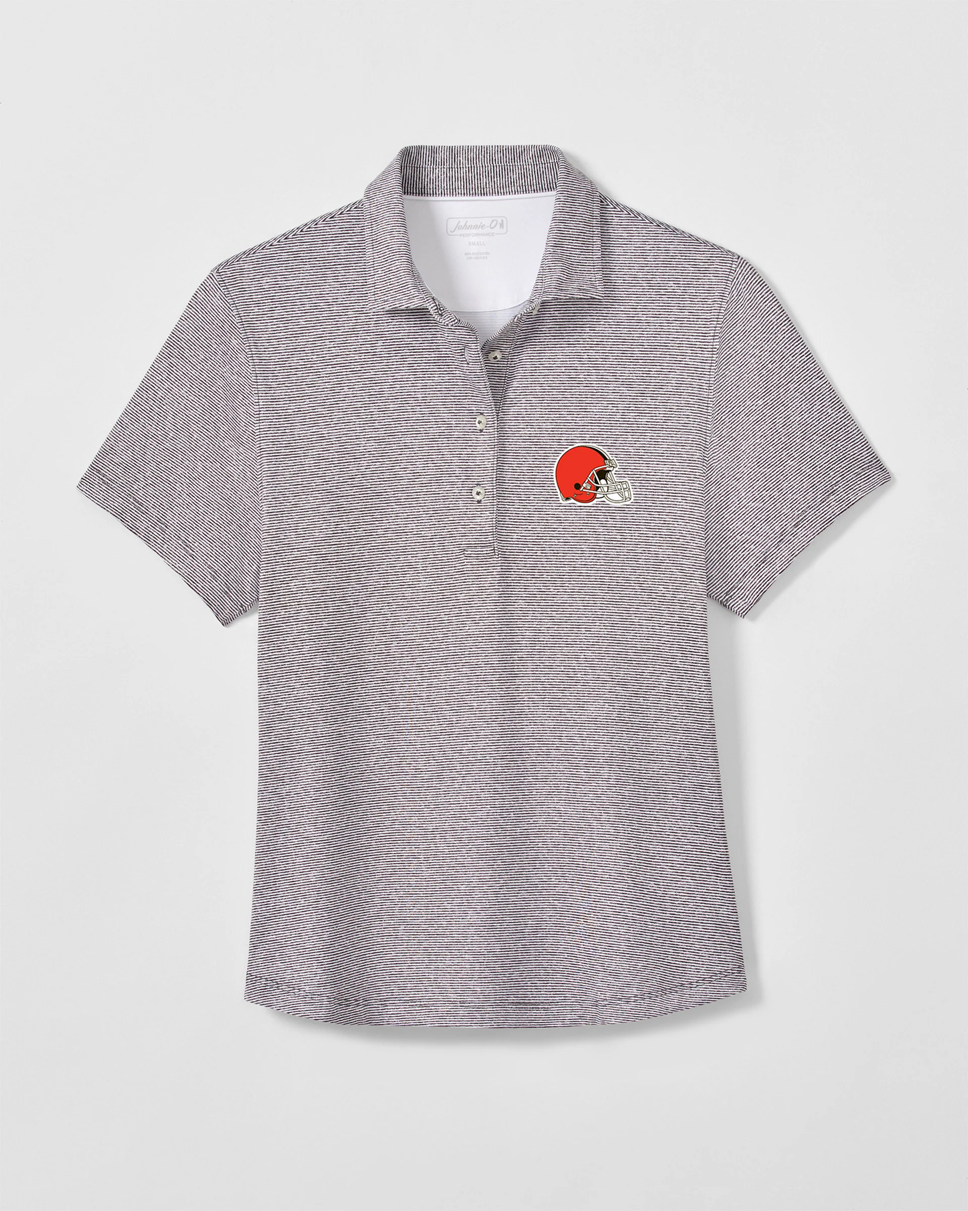 Women's Cleveland Browns Maxine Featherweight Performance Polo