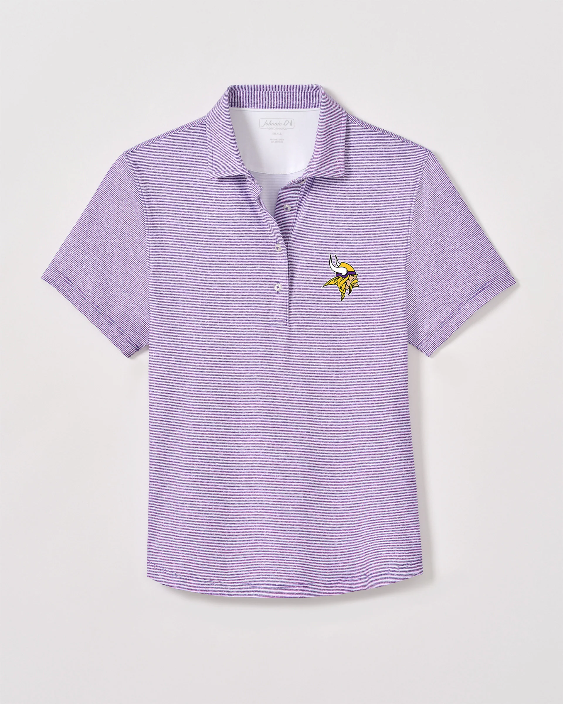 Women's Minnesota Vikings Maxine Featherweight Performance Polo - Image 2