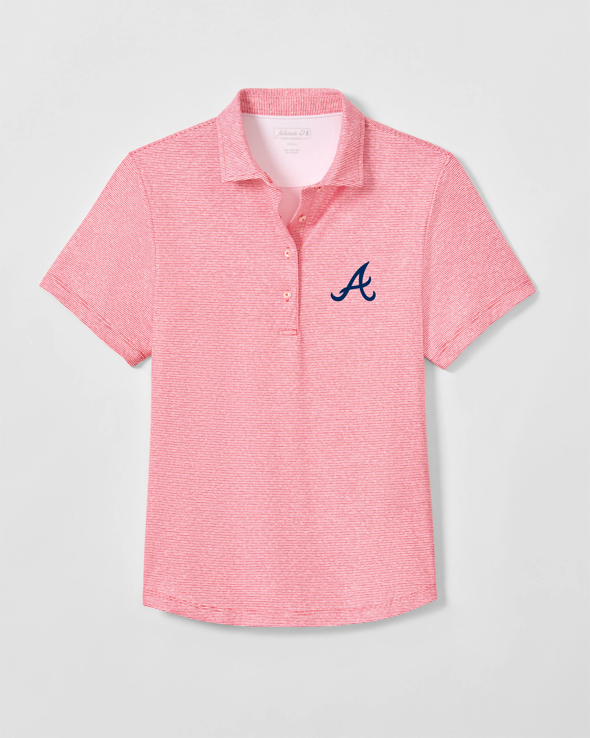 Women's Atlanta Braves Maxine Featherweight Performance Polo - Image 2