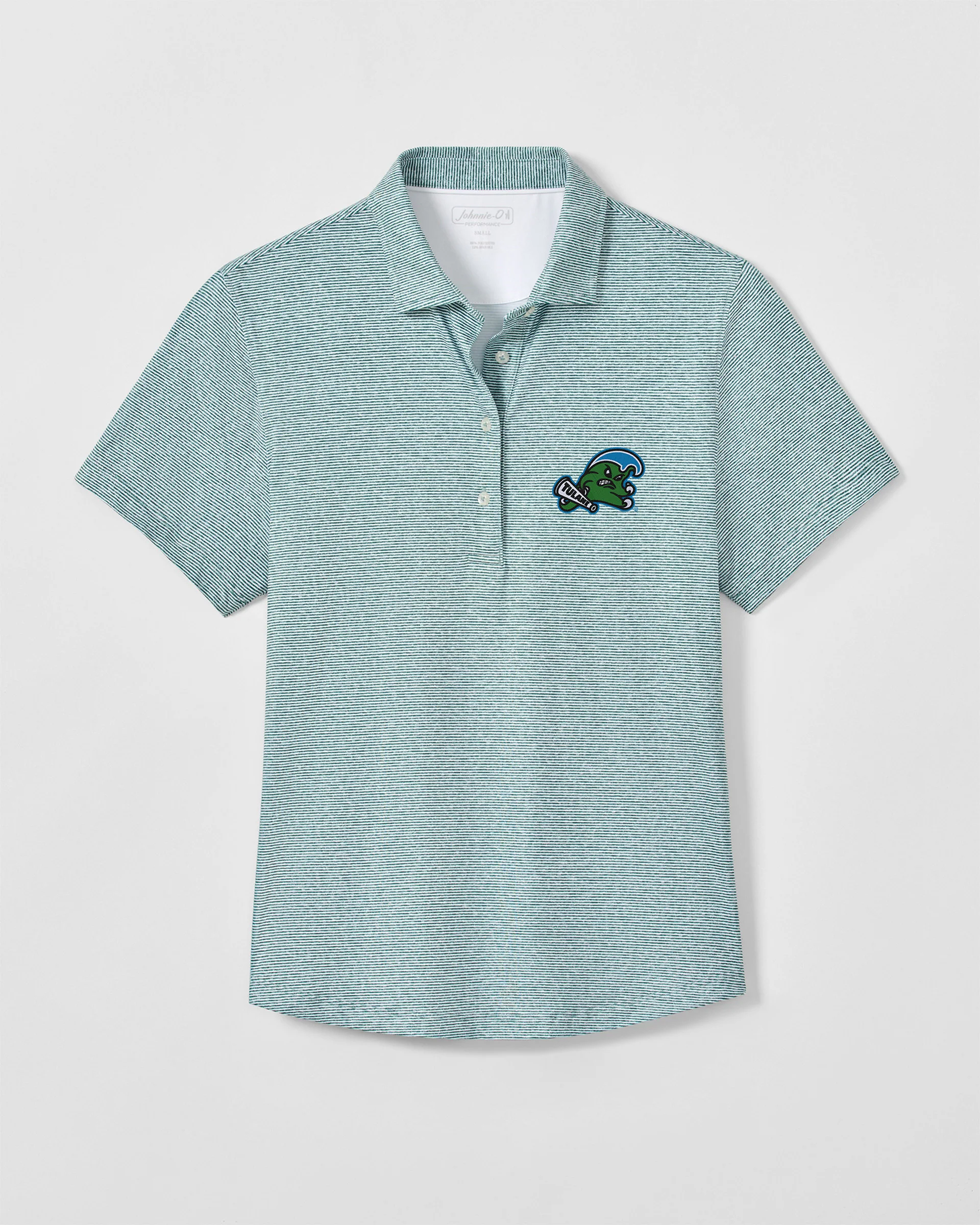 Women's Tulane Maxine Featherweight Performance Polo - Angry Wave Logo - Image 2