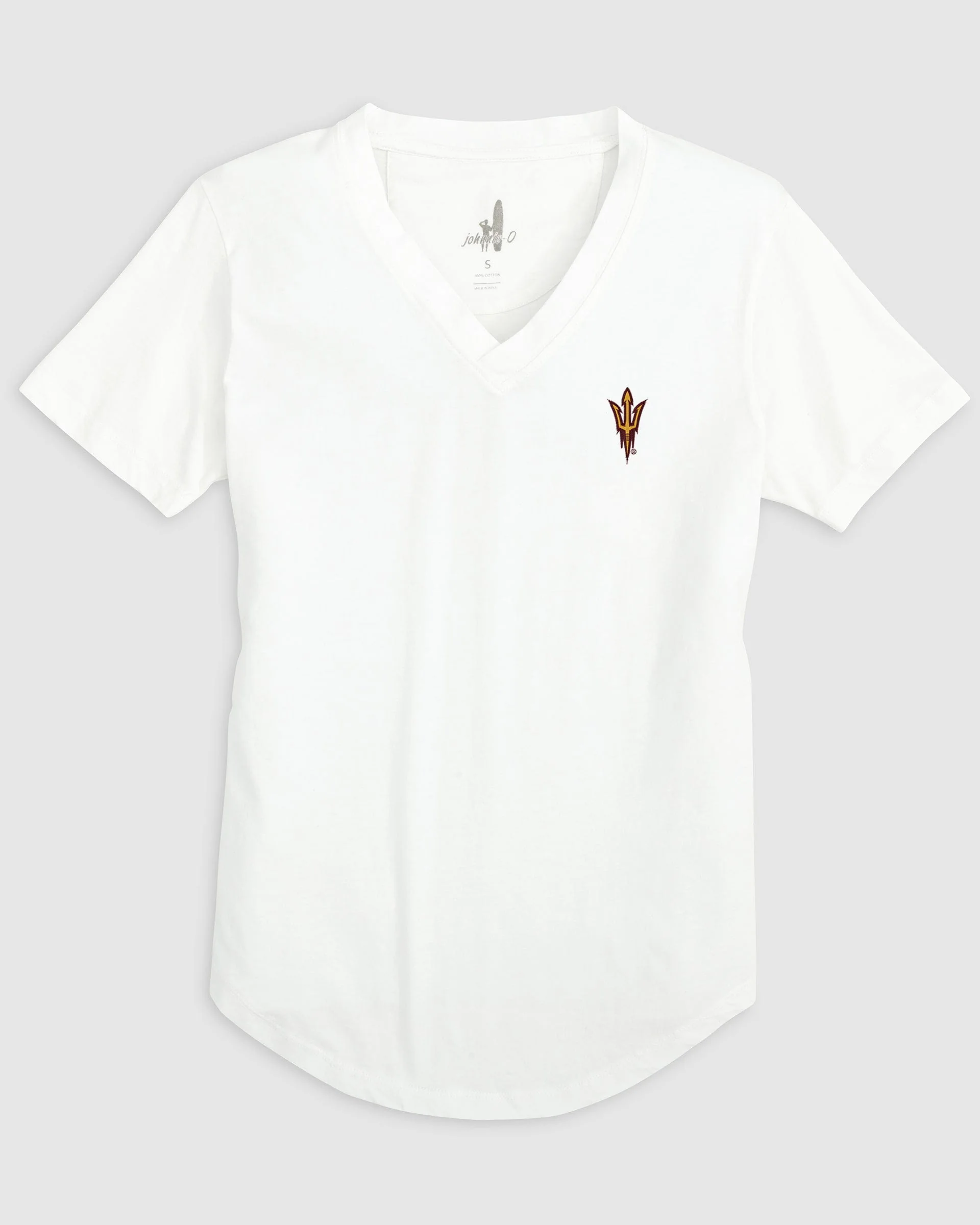 Women's Arizona State University Merediths V-Neck T-Shirt - Image 7