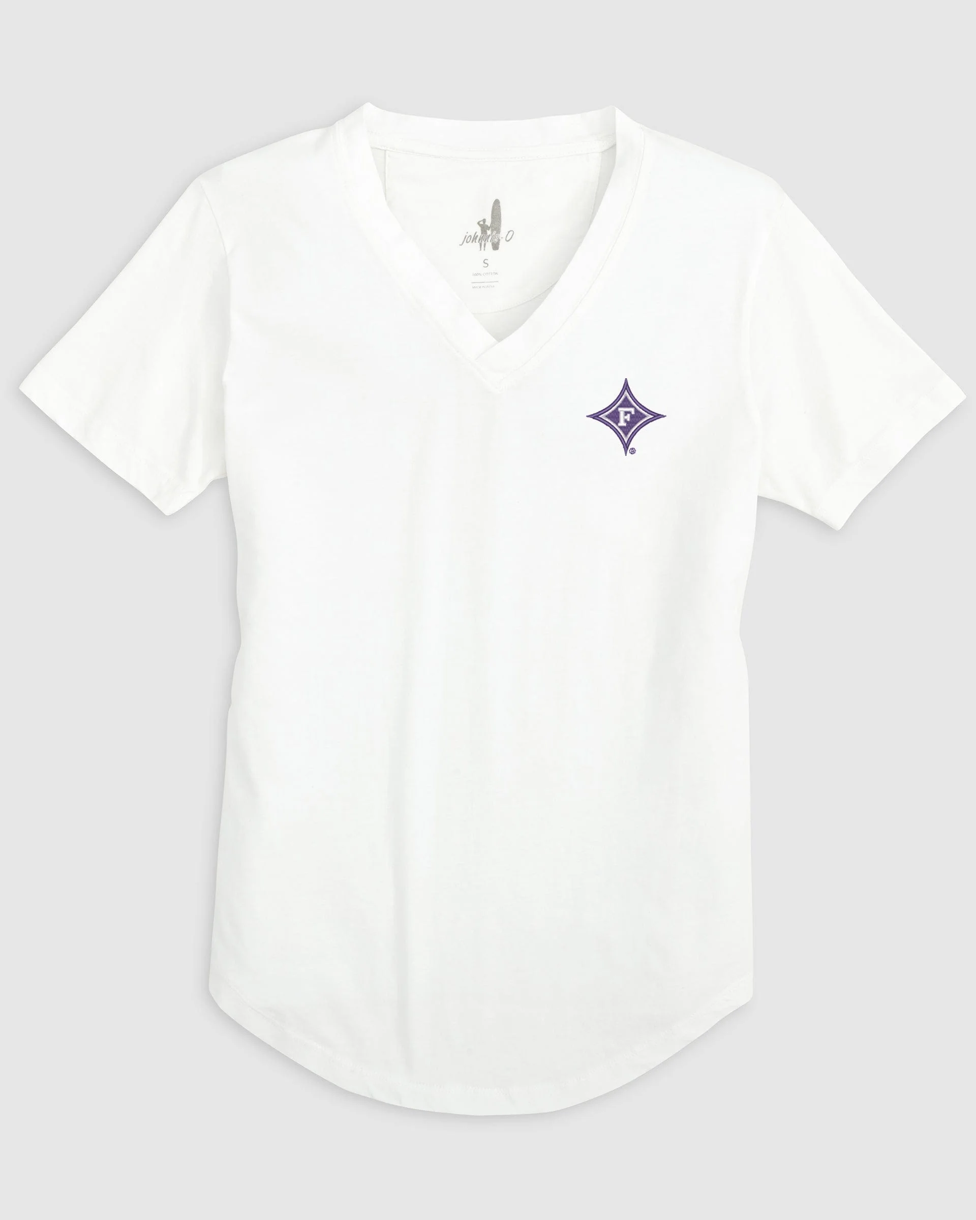 Women's Furman Merediths V-Neck T-Shirt - Image 4