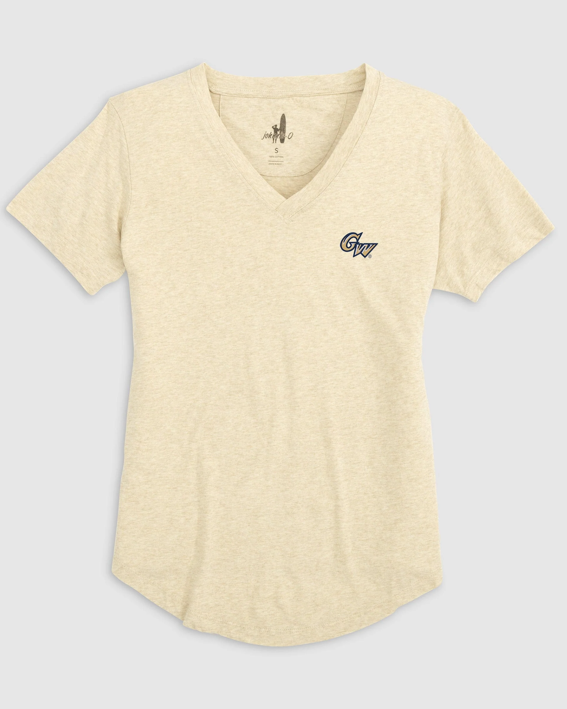Women's George Washington Merediths V-Neck T-Shirt - Image 3