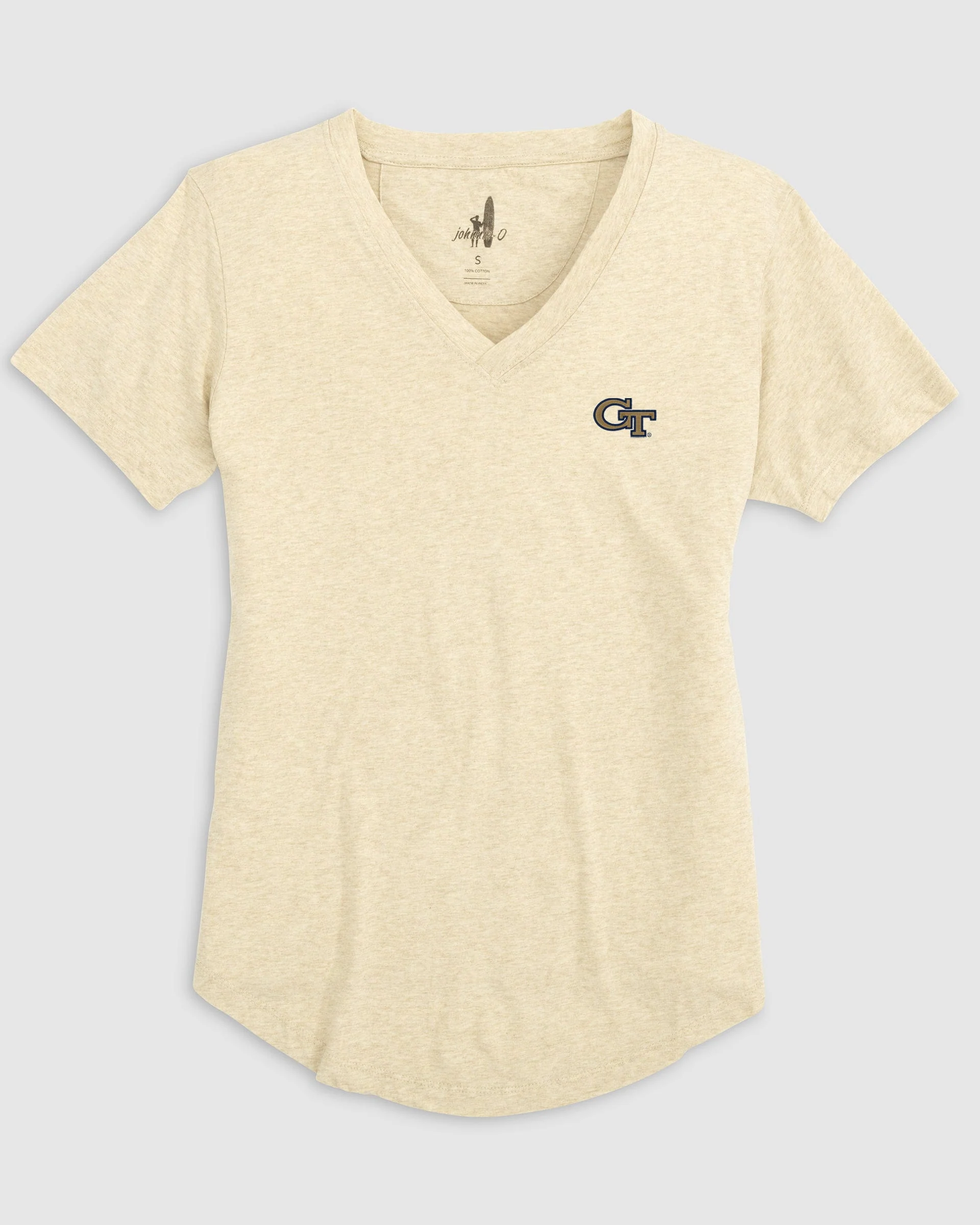 Women's Georgia Tech Merediths V-Neck T-Shirt - Image 2