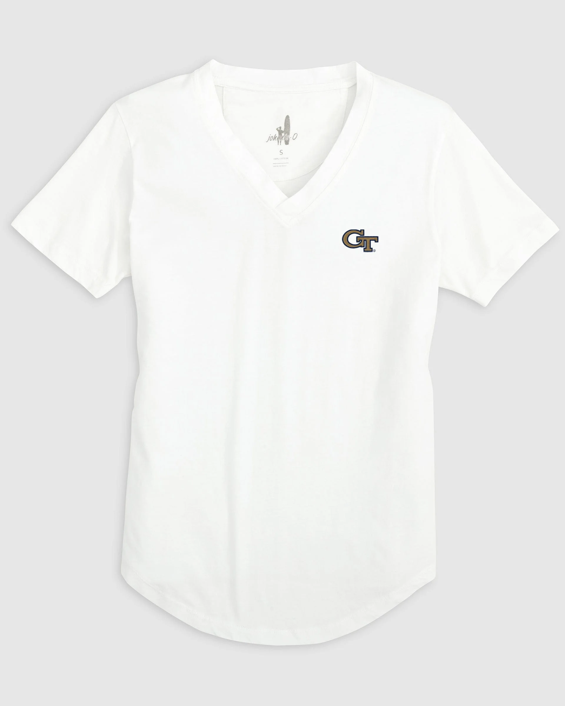 Women's Georgia Tech Merediths V-Neck T-Shirt - Image 4