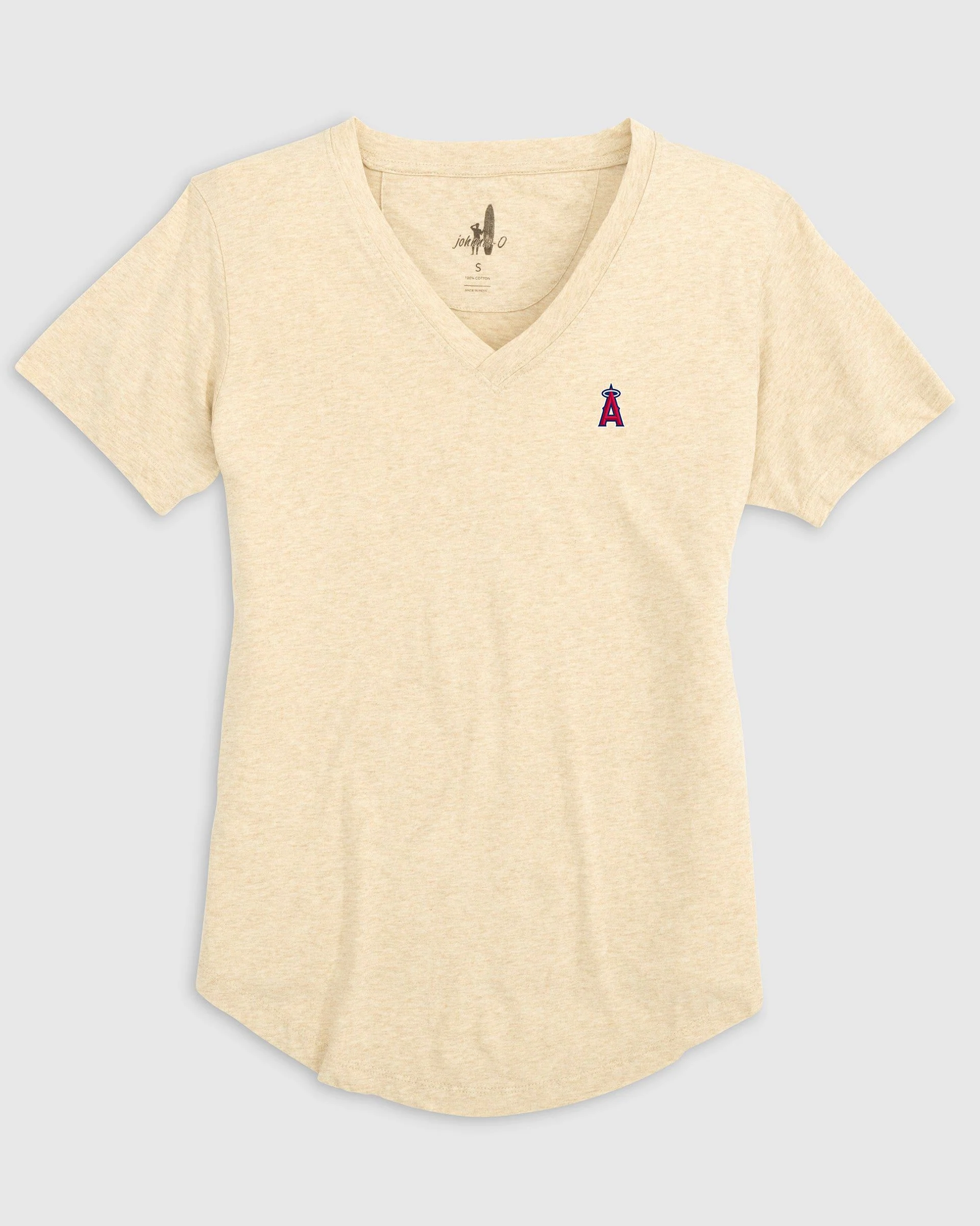 Women's Los Angeles Angels Merediths V-Neck T-Shirt - Image 3