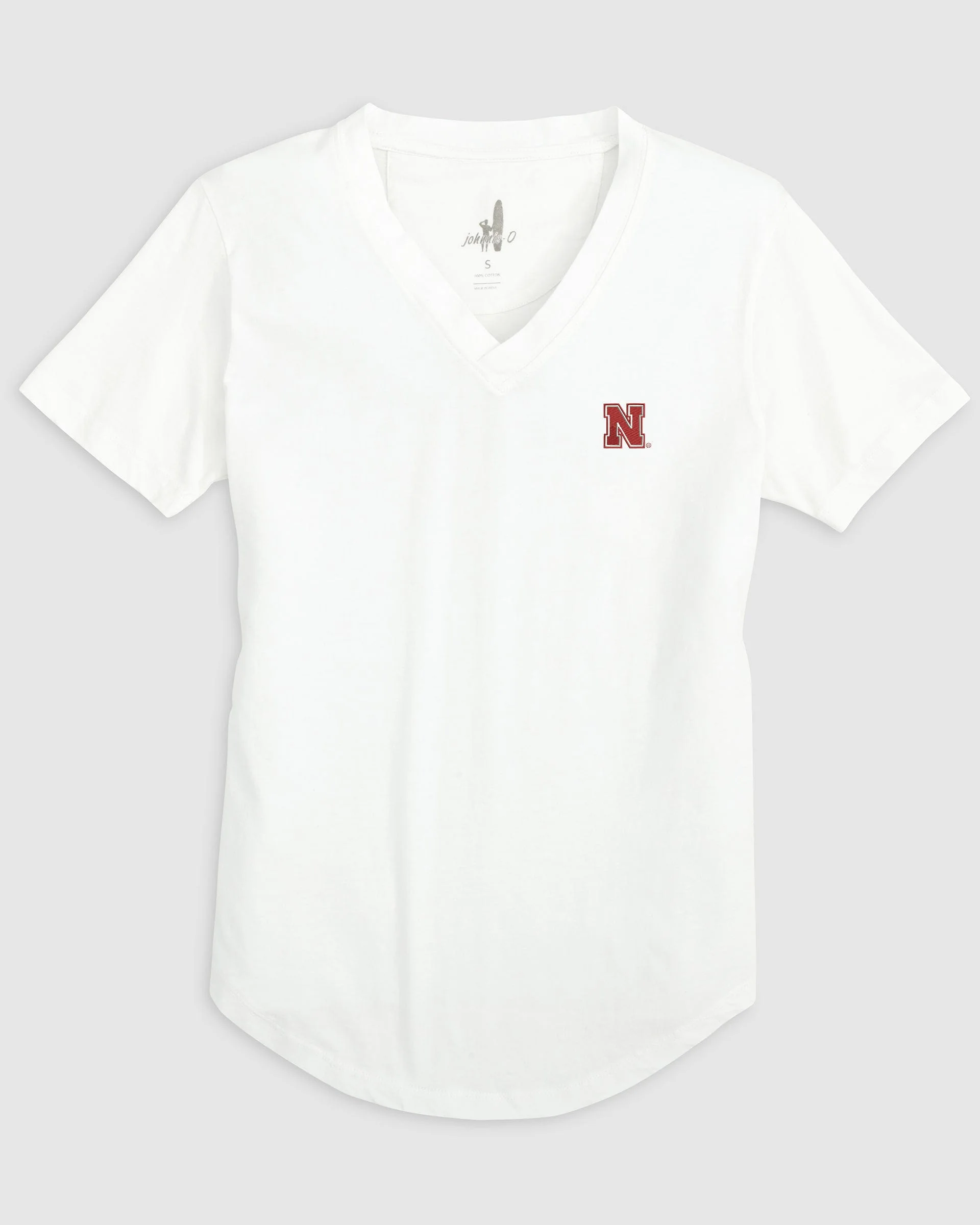 Women's Nebraska Merediths V-Neck T-Shirt