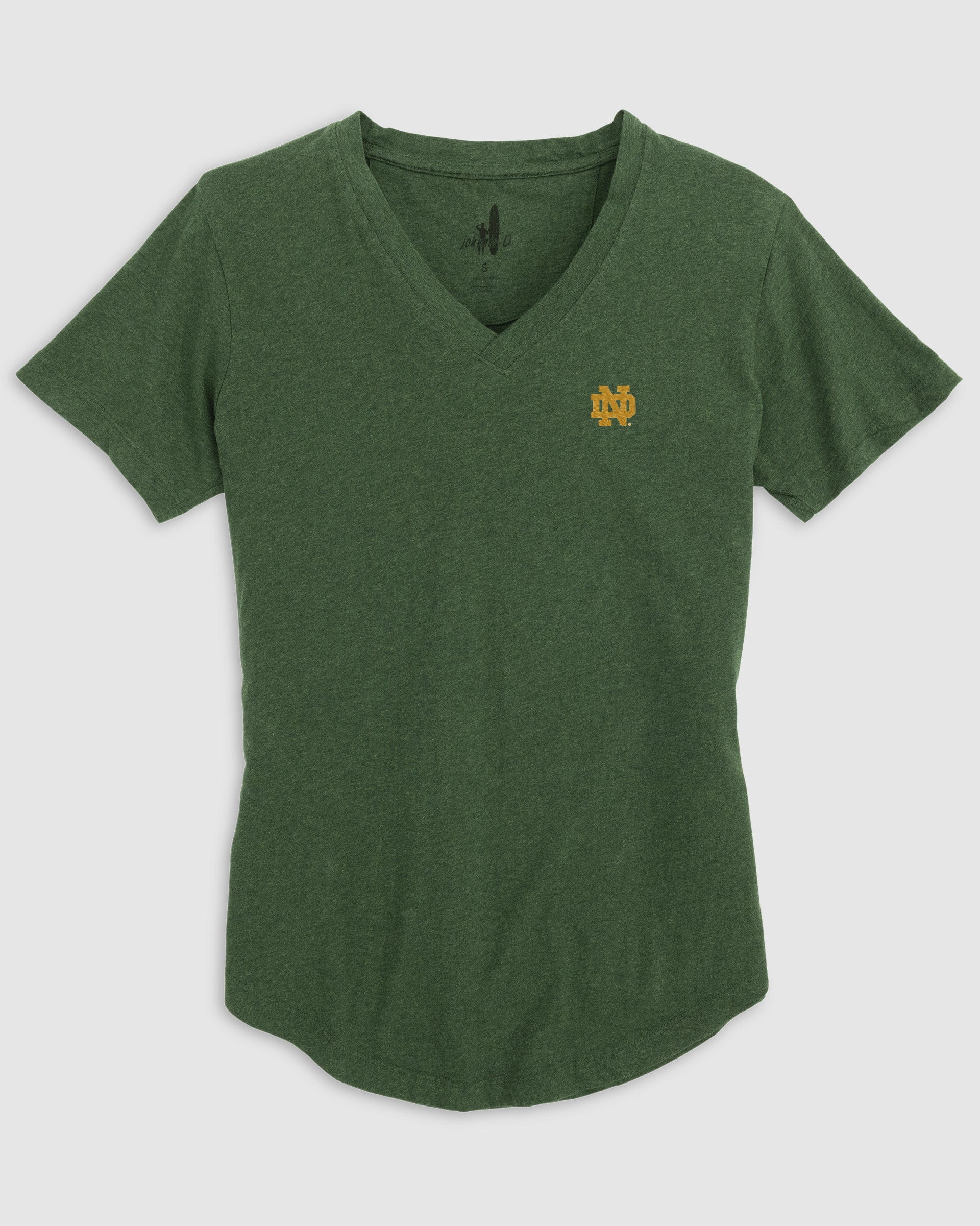 Women's Notre Dame Merediths V-Neck T-Shirt - Image 2