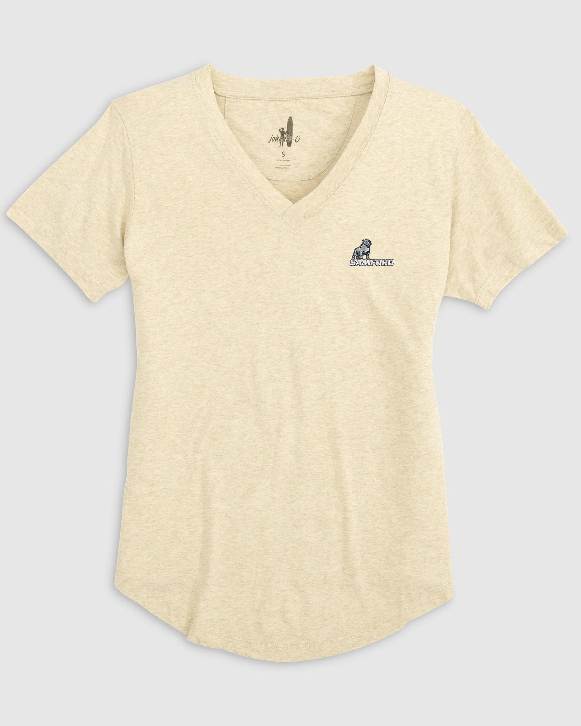 Women's Samford Merediths V-Neck T-Shirt - Image 4