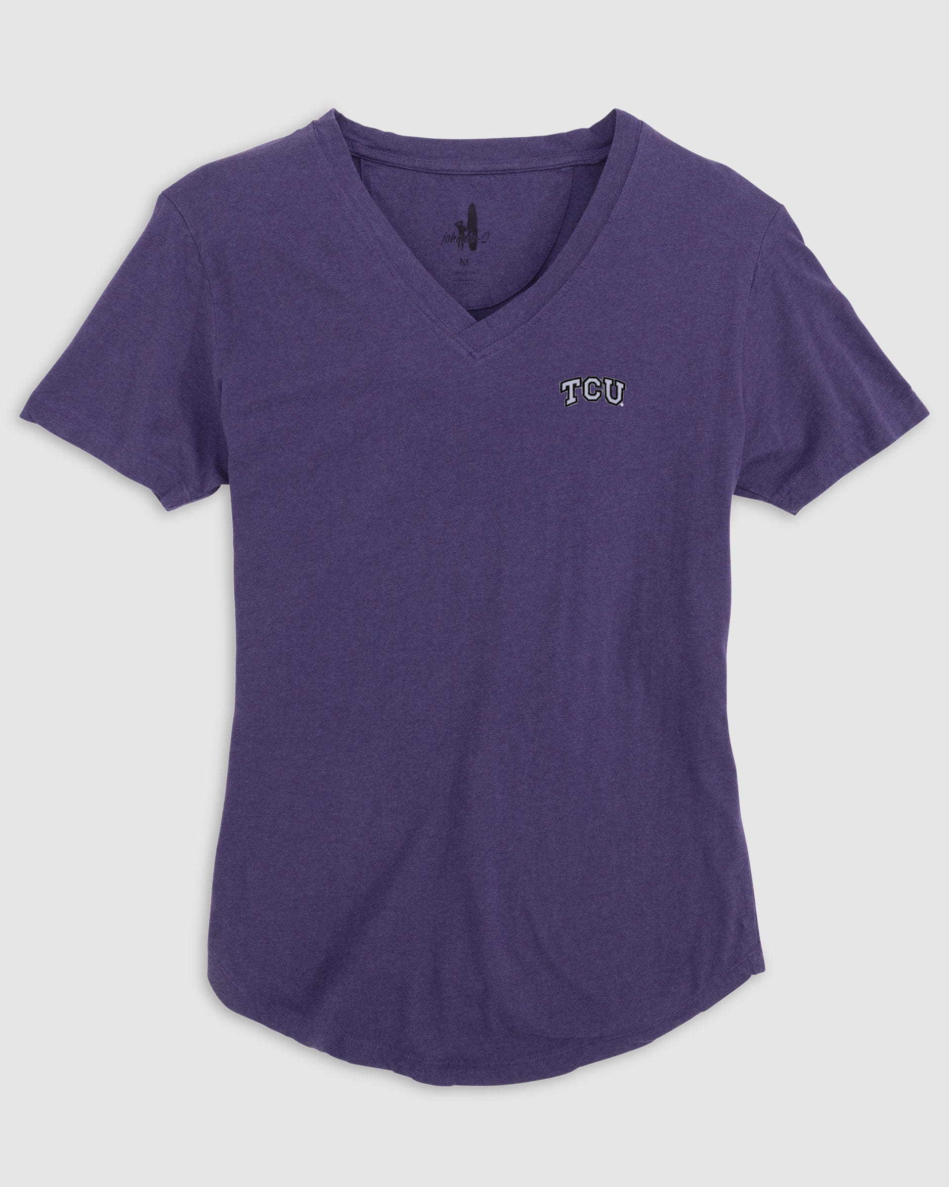 Women's Texas Christian Merediths V-Neck T-Shirt - Image 3