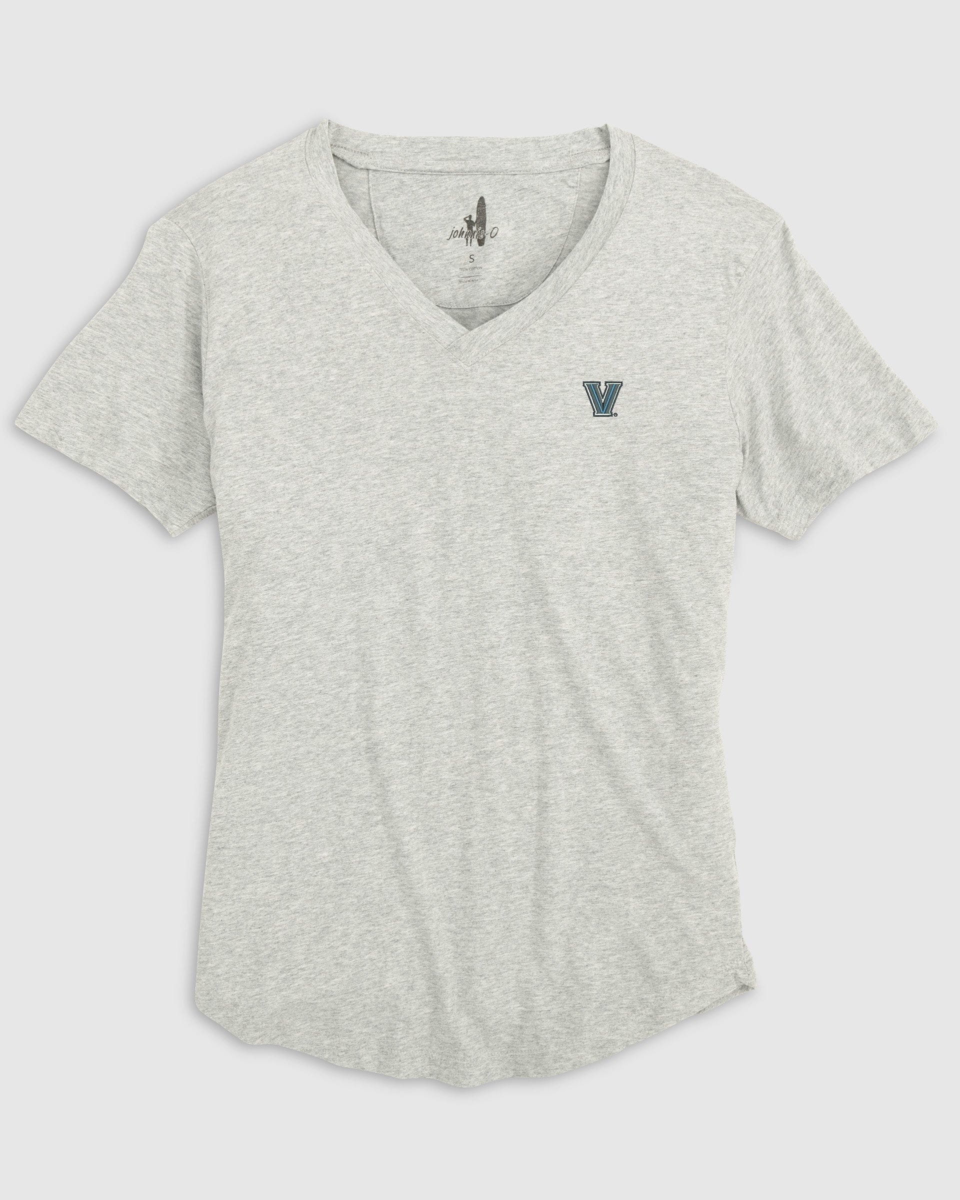 Women's Villanova Merediths V-Neck T-Shirt - Image 2