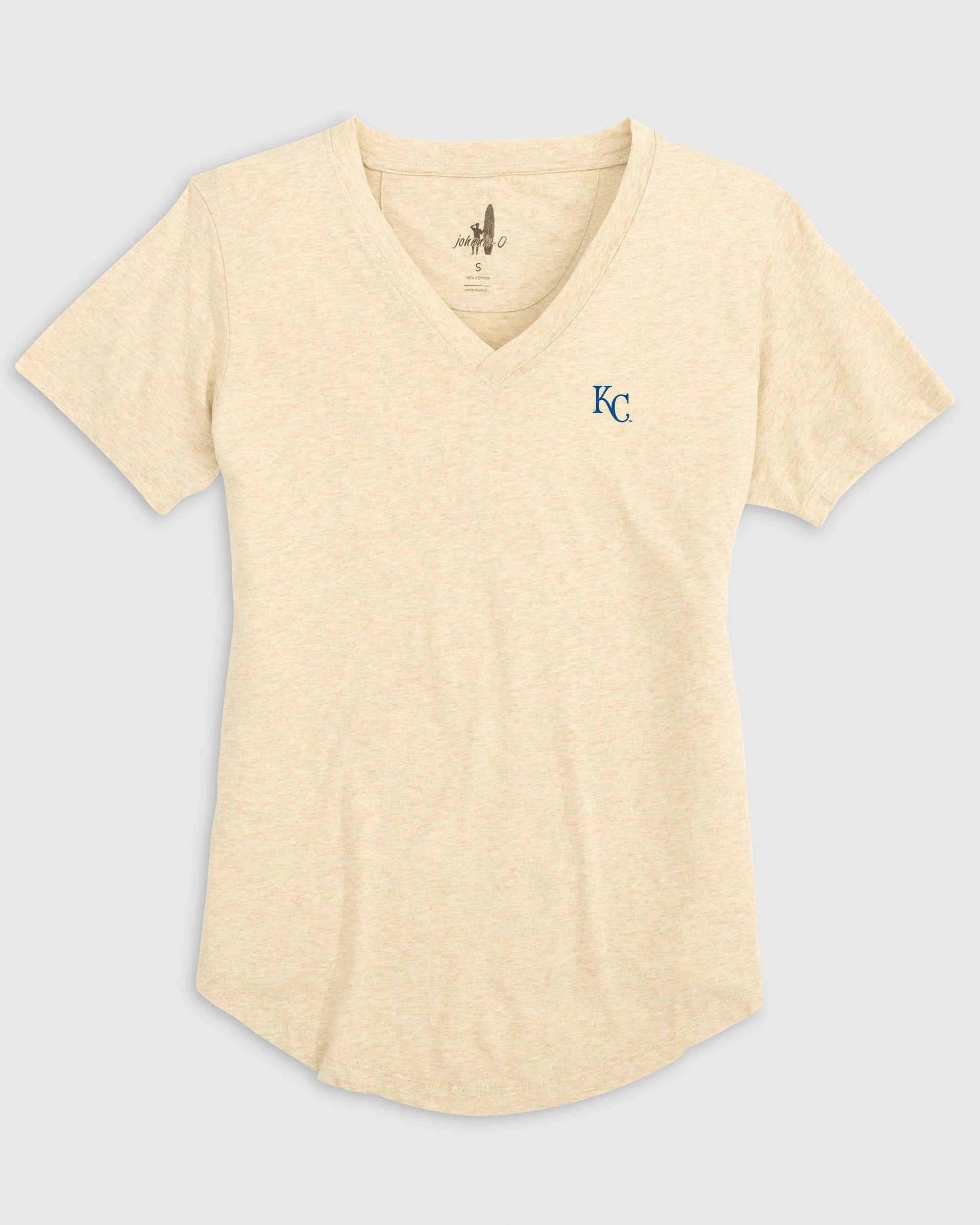 Women's Kansas City Royals Merediths V-Neck T-Shirt - Image 4